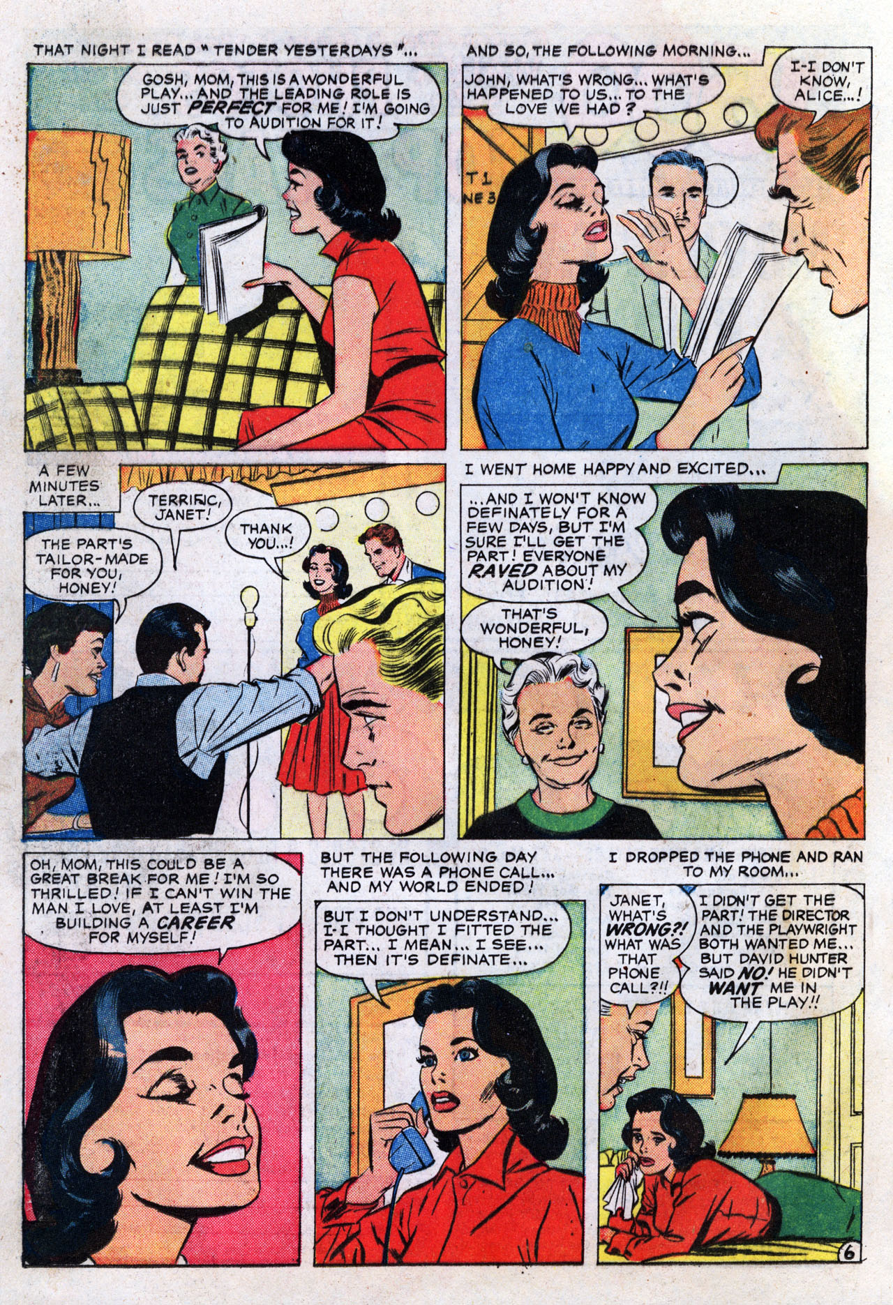 Read online Love Romances comic -  Issue #89 - 16