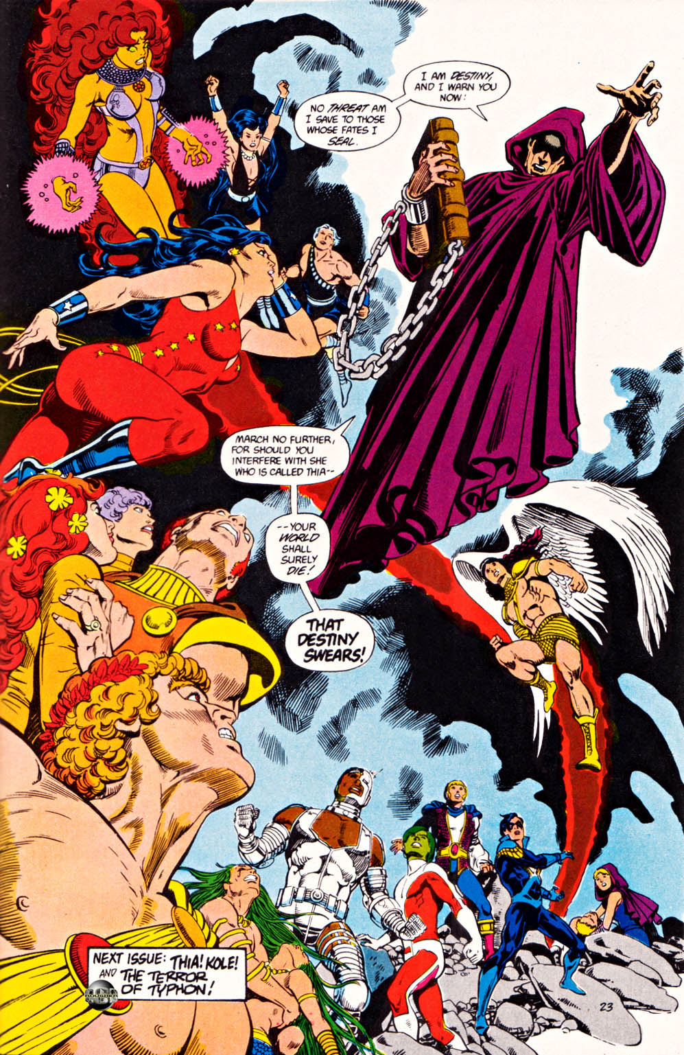 Read online Tales of the Teen Titans comic -  Issue #67 - 23