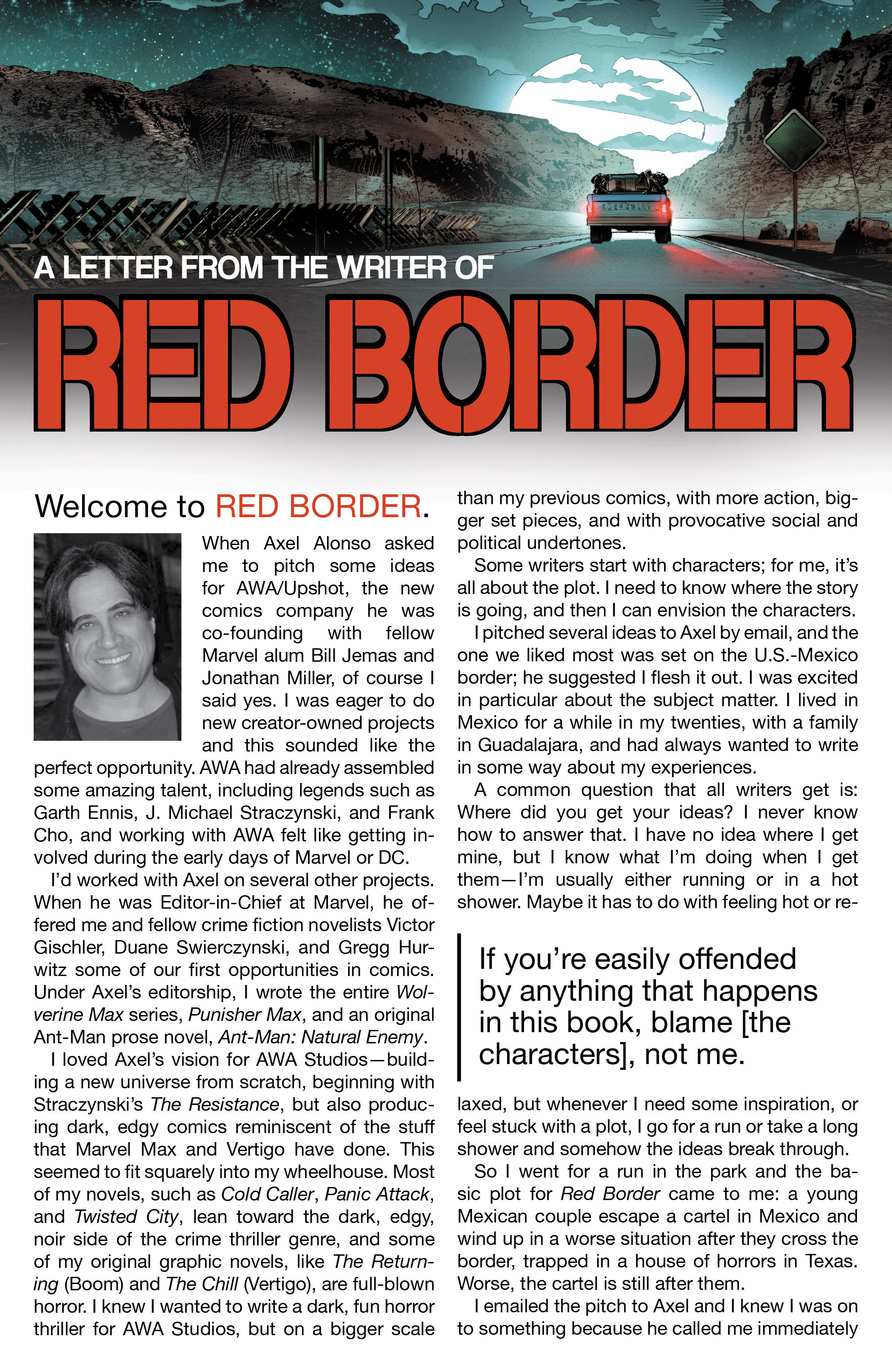 Read online Red Border comic -  Issue #1 - 24