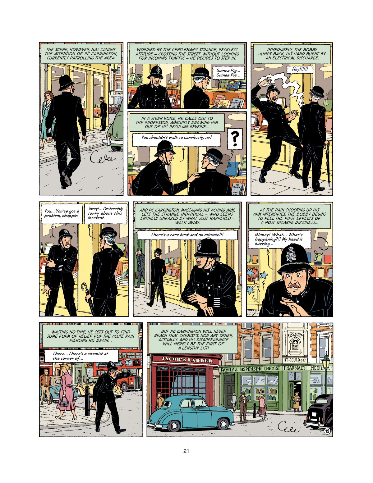 Read online Blake & Mortimer comic -  Issue #20 - 21