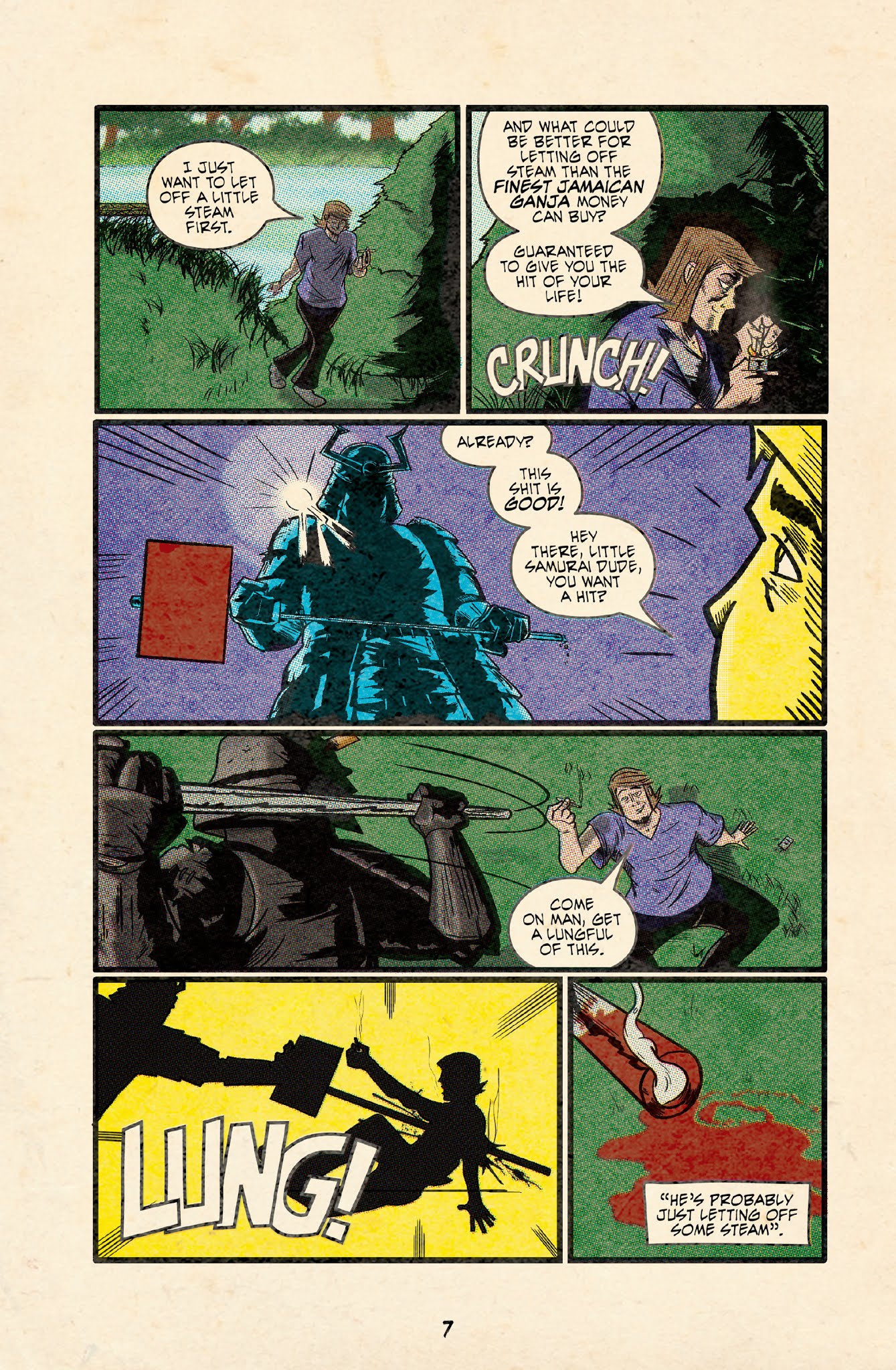Read online Samurai Slasher comic -  Issue # TPB 1 - 8