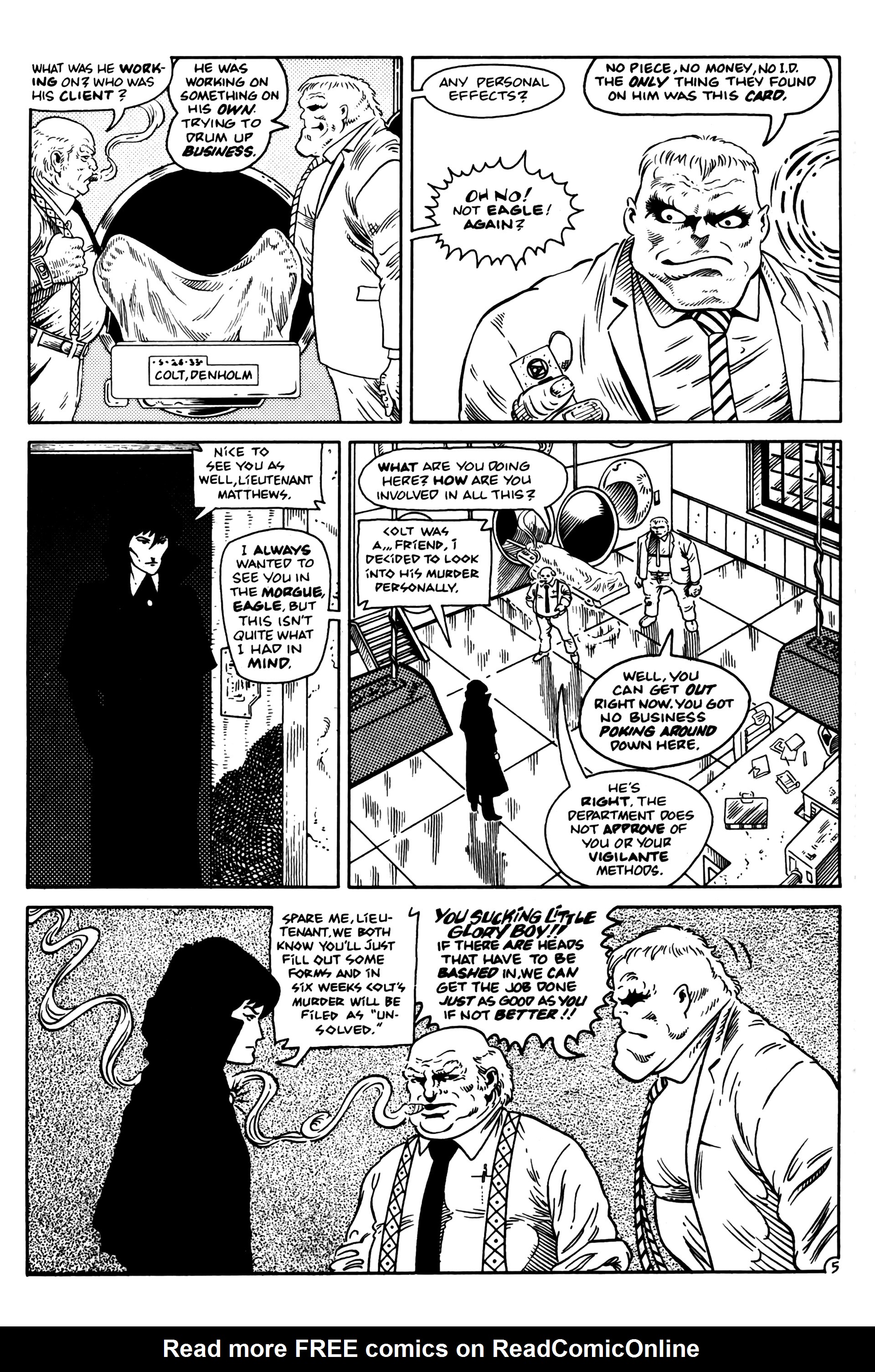 Read online Eagle comic -  Issue #1 - 7