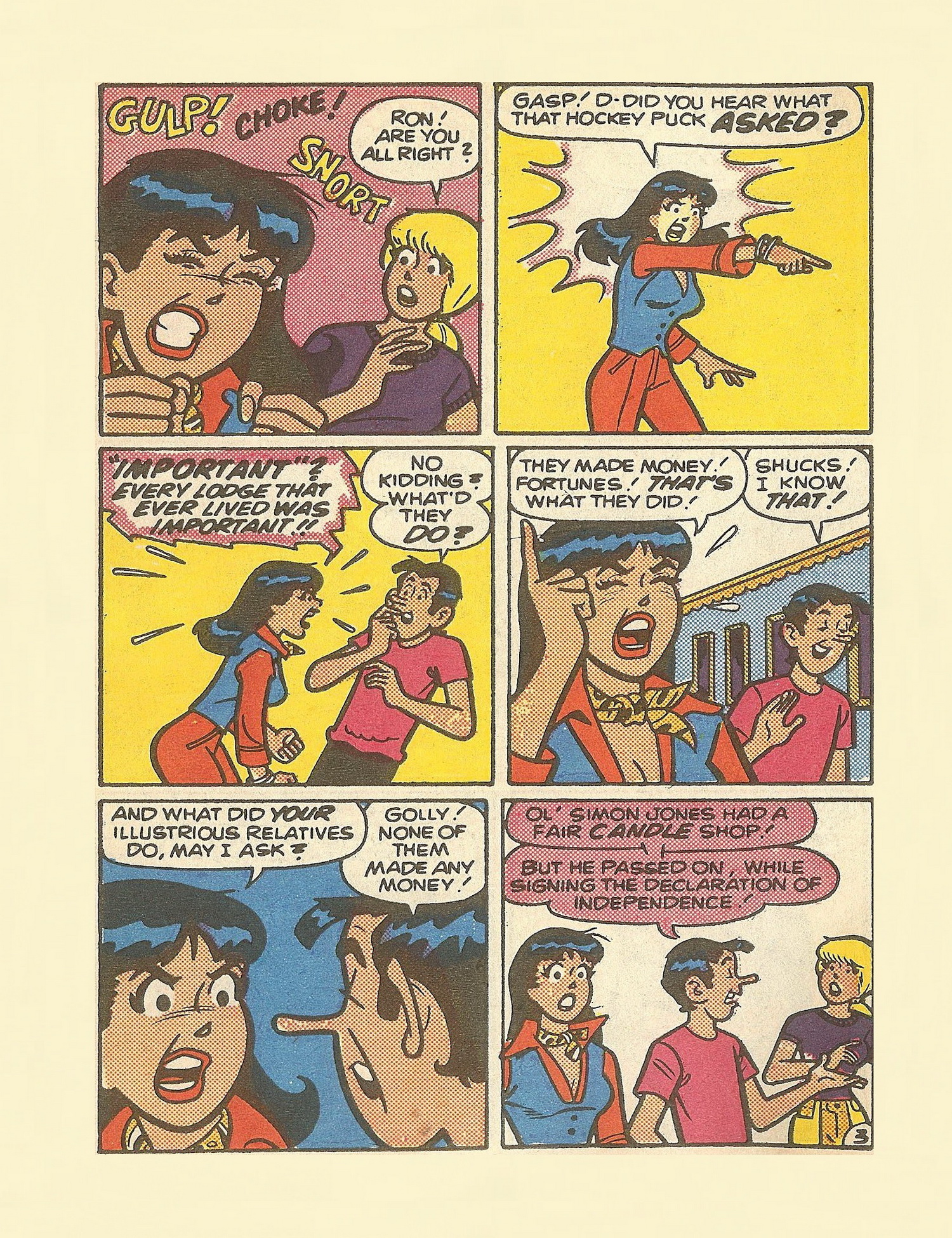 Read online Betty and Veronica Digest Magazine comic -  Issue #38 - 22