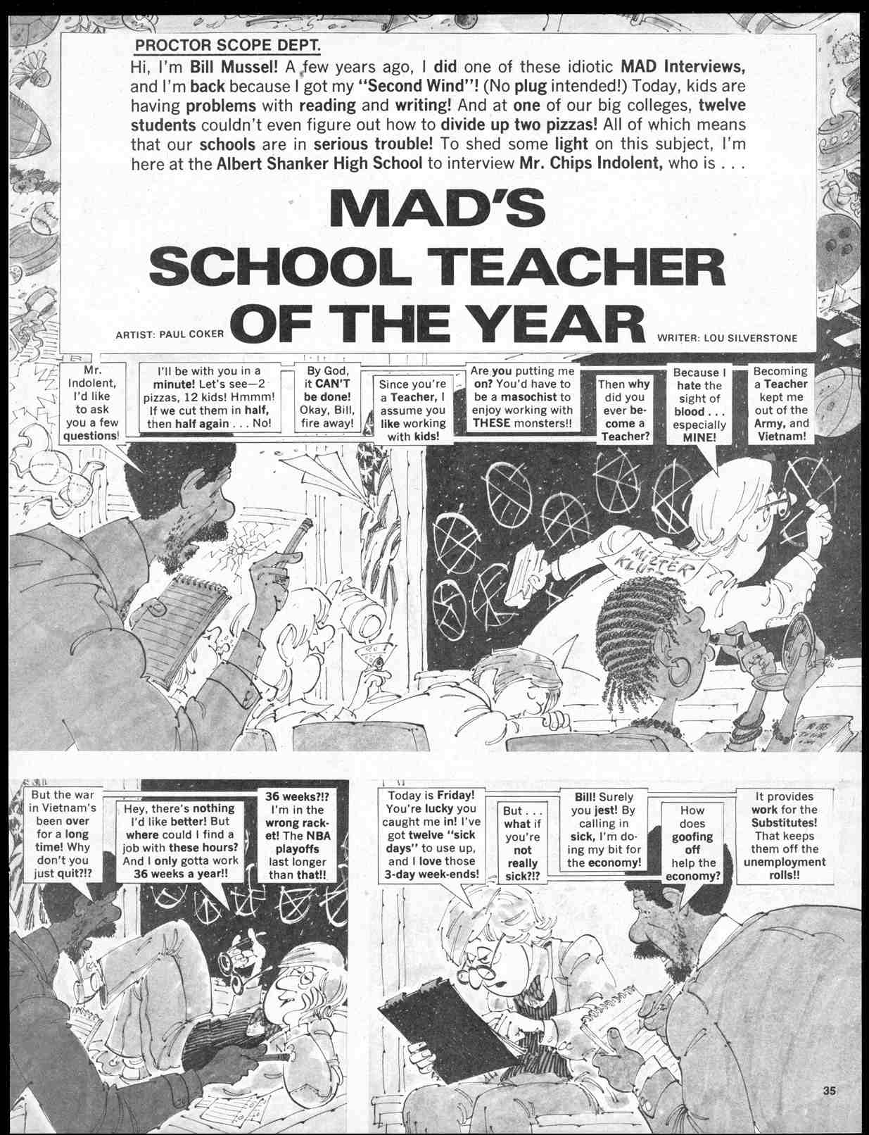Read online MAD comic -  Issue #237 - 37