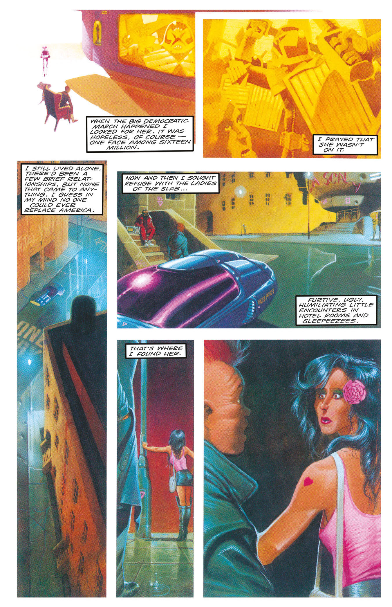 Read online Essential Judge Dredd: America comic -  Issue # TPB (Part 1) - 67