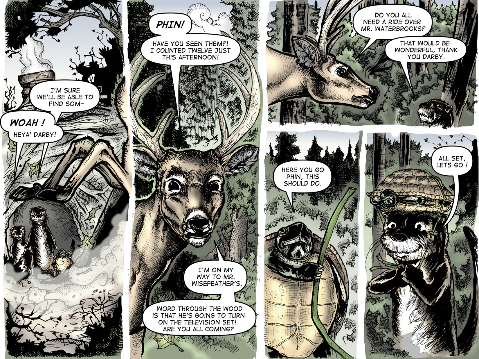 Read online War of the Woods: Season One comic -  Issue #1 - 6