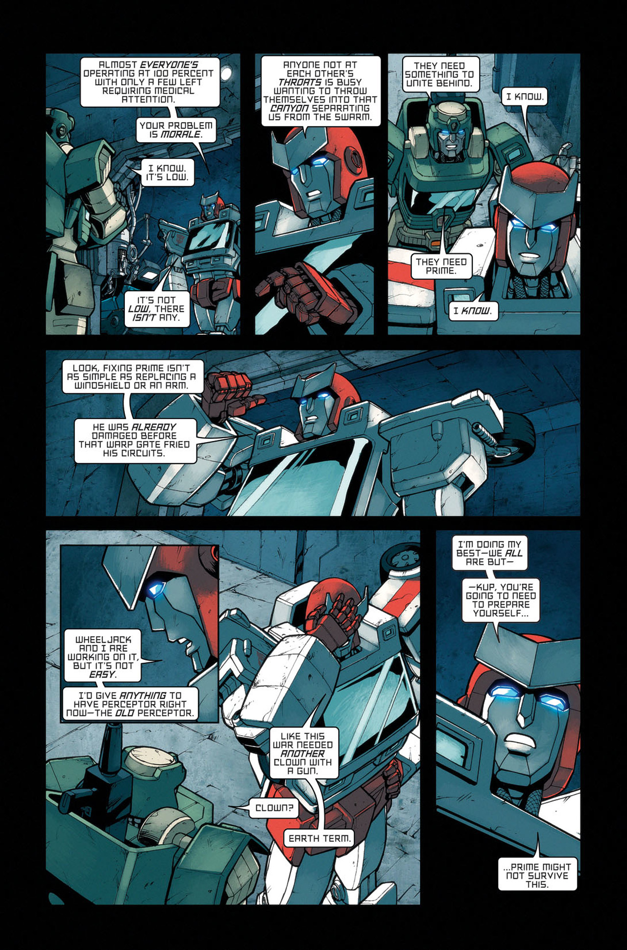 Read online The Transformers: All Hail Megatron comic -  Issue #9 - 13