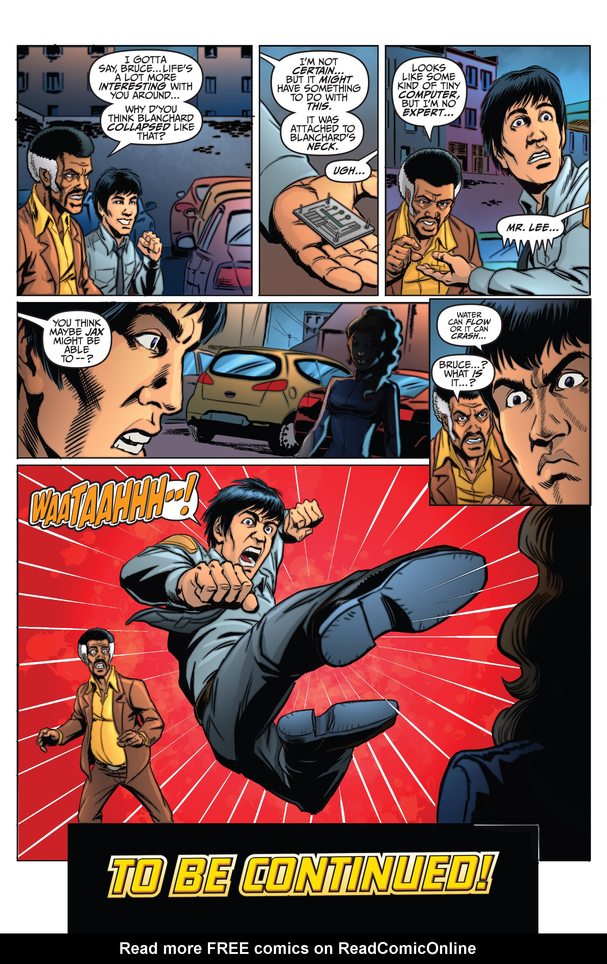 Read online Bruce Lee: The Dragon Rises comic -  Issue #3 - 24