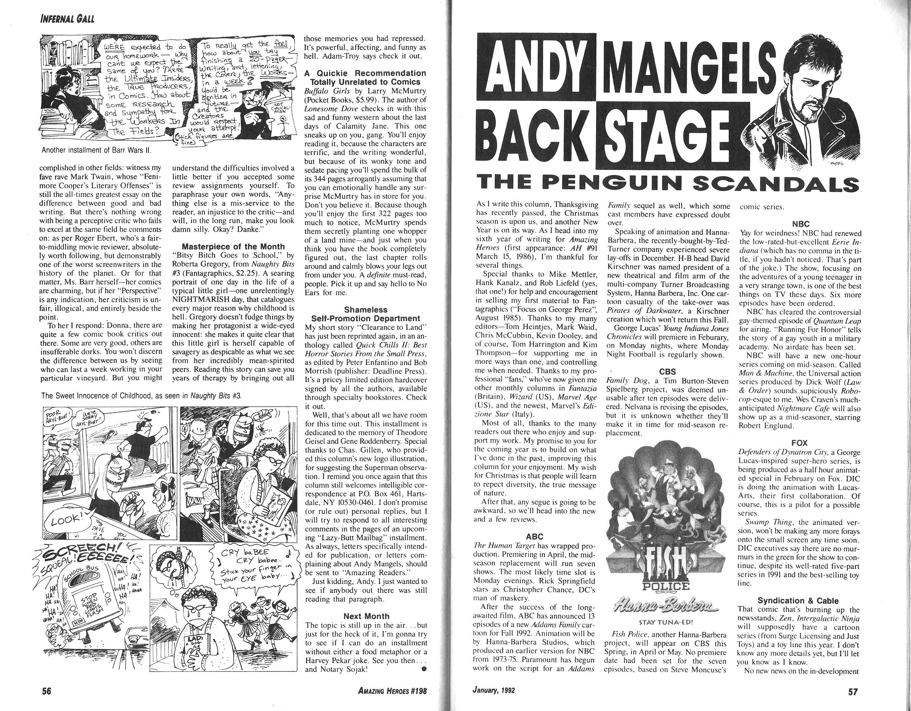 Read online Amazing Heroes comic -  Issue #198 - 29