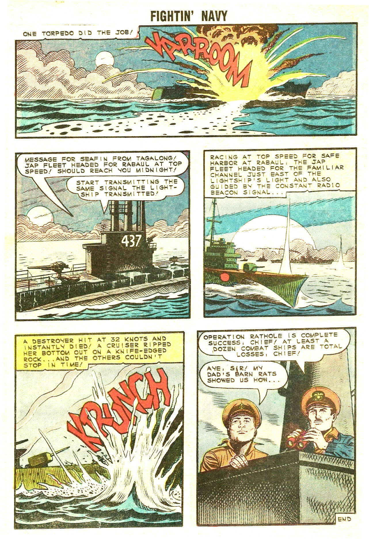 Read online Fightin' Navy comic -  Issue #120 - 12