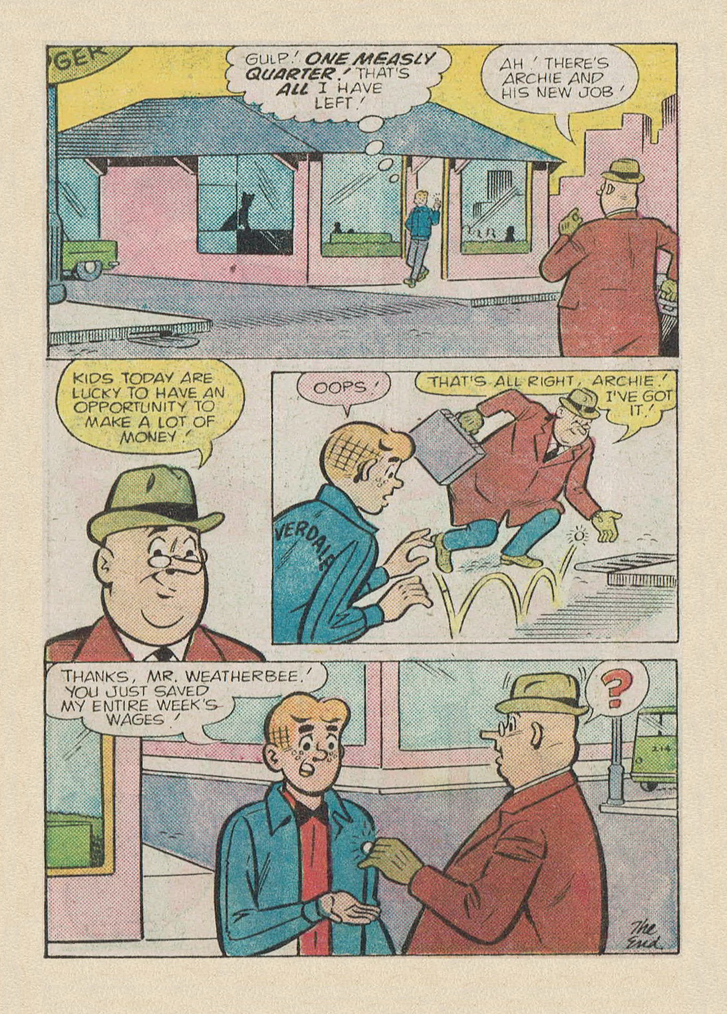 Read online Archie...Archie Andrews, Where Are You? Digest Magazine comic -  Issue #49 - 16