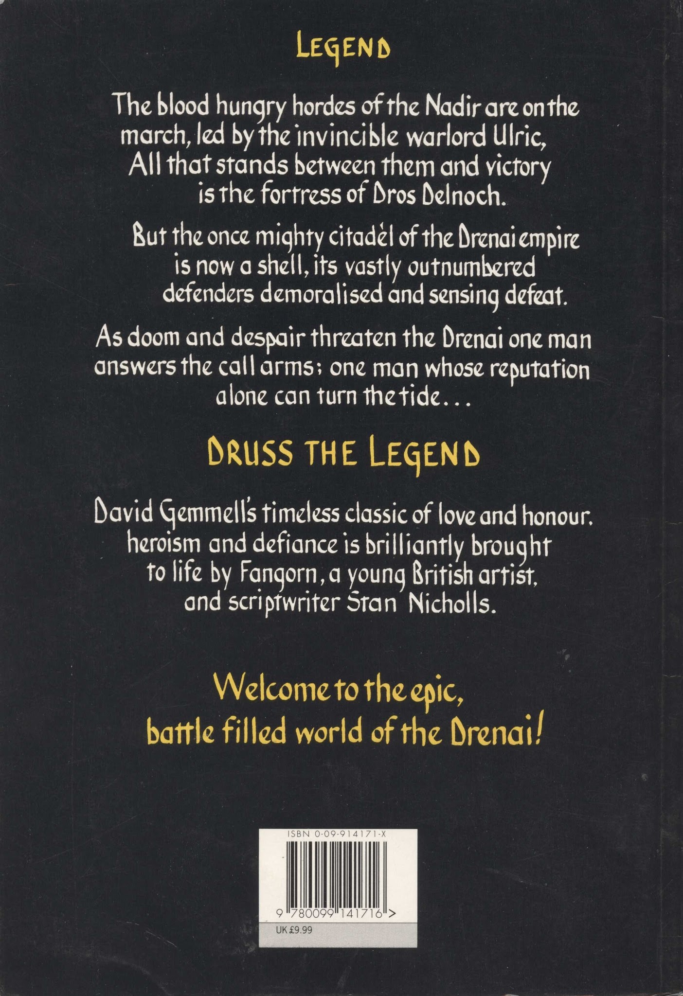 Read online David Gemmell's Legend: A Graphic Novel comic -  Issue # TPB - 98