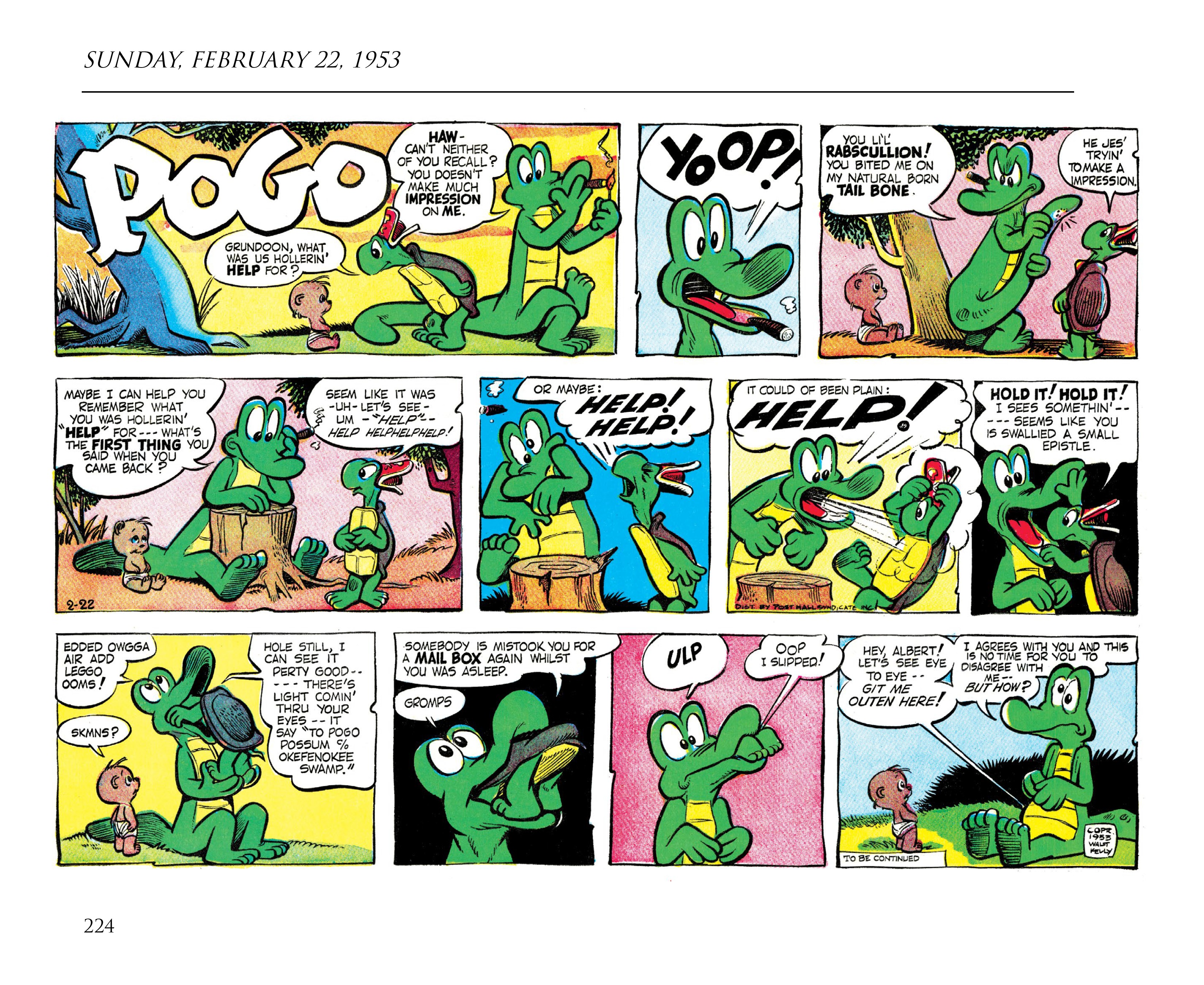Read online Pogo by Walt Kelly: The Complete Syndicated Comic Strips comic -  Issue # TPB 3 (Part 3) - 36