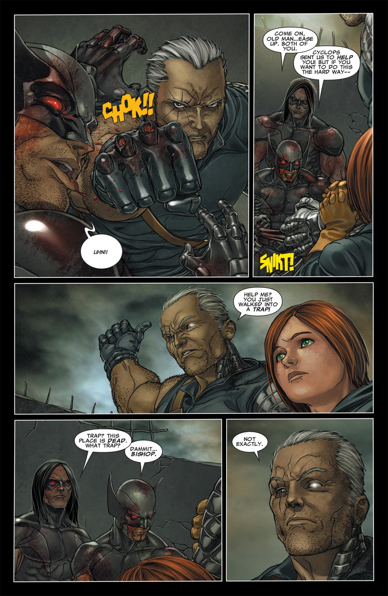 Read online X-Force/Cable: Messiah War comic -  Issue # Full - 30