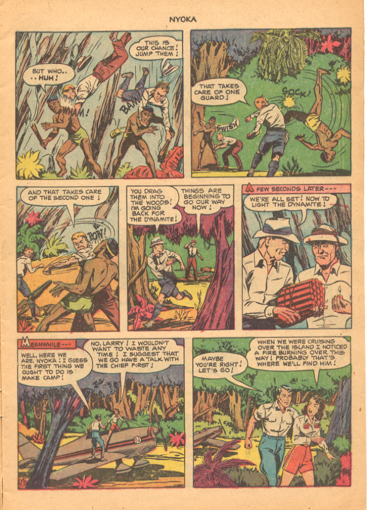 Read online Nyoka the Jungle Girl (1945) comic -  Issue #64 - 7