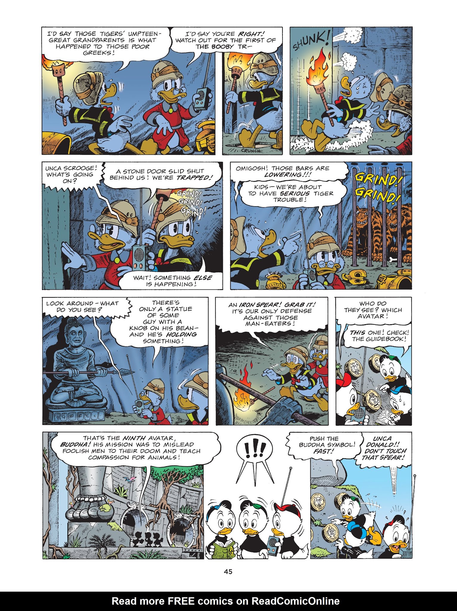 Read online Walt Disney Uncle Scrooge and Donald Duck: The Don Rosa Library comic -  Issue # TPB 7 (Part 1) - 46