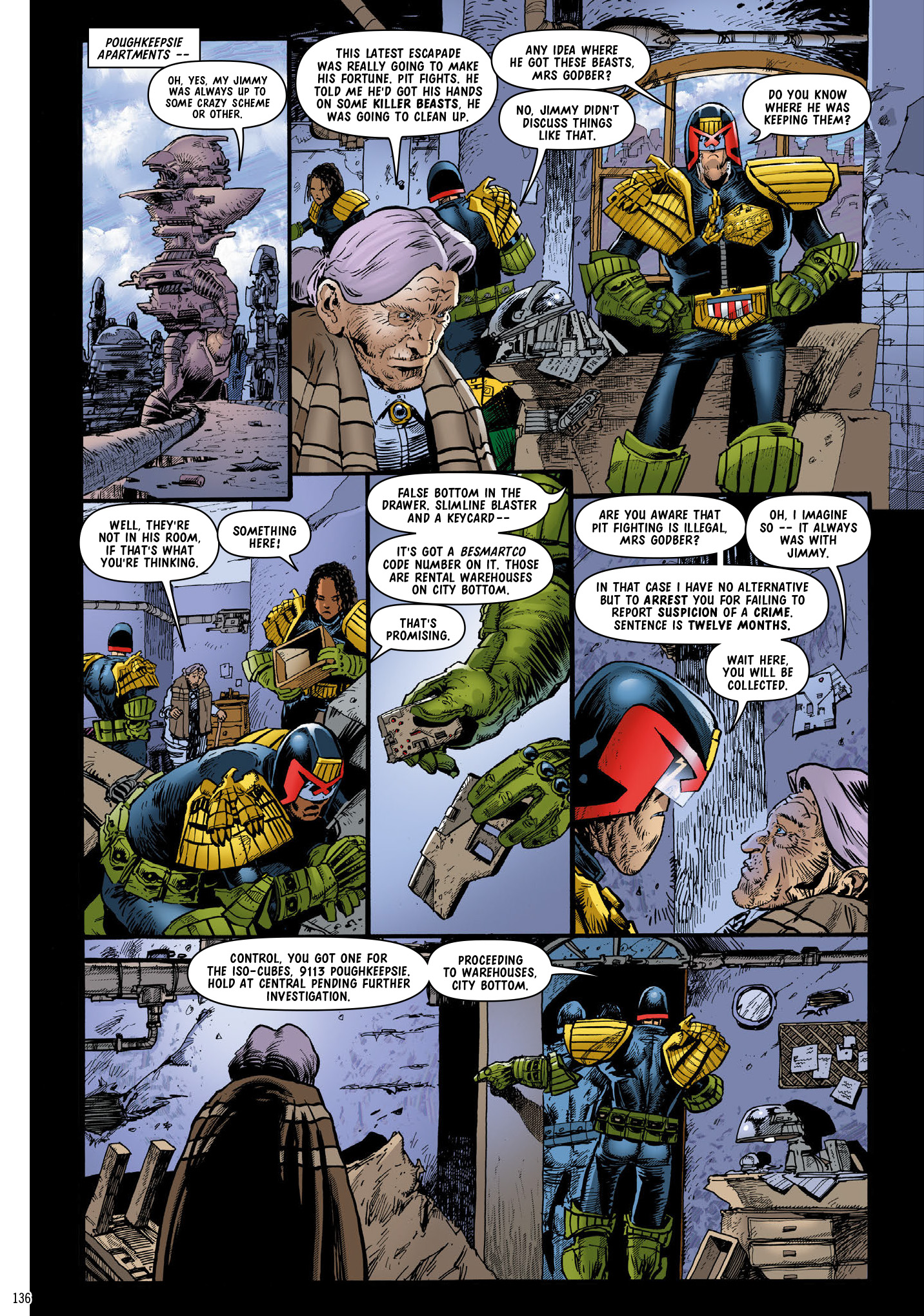 Read online Judge Dredd: The Complete Case Files comic -  Issue # TPB 36 (Part 2) - 39