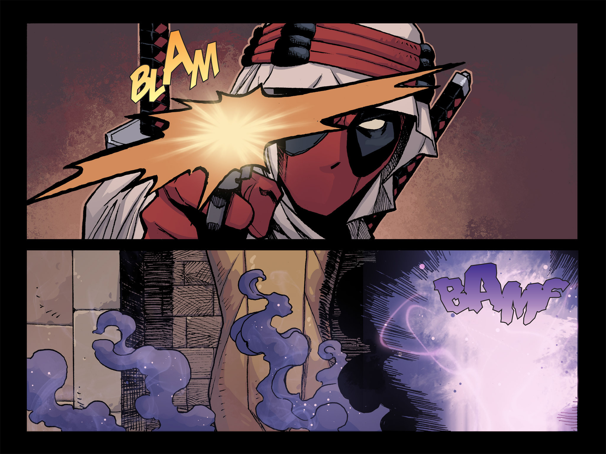Read online Deadpool: Dracula's Gauntlet comic -  Issue # Part 2 - 37