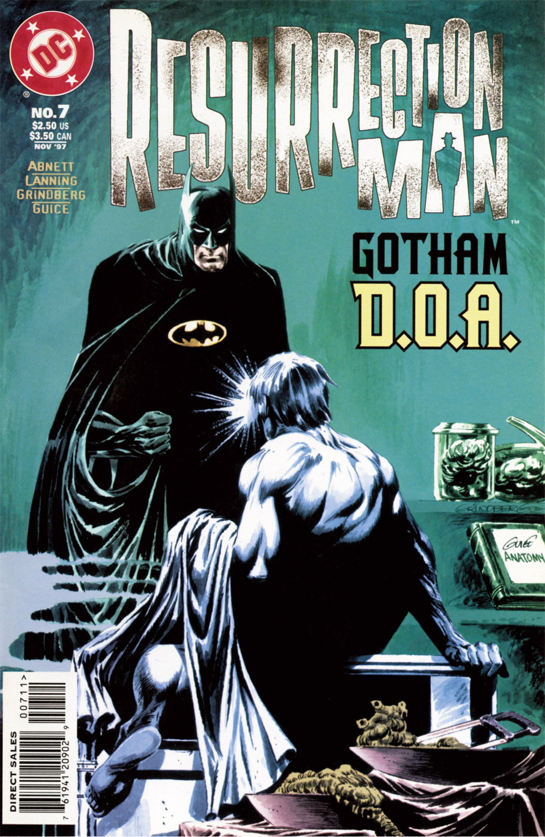 Read online Resurrection Man (1997) comic -  Issue #7 - 1