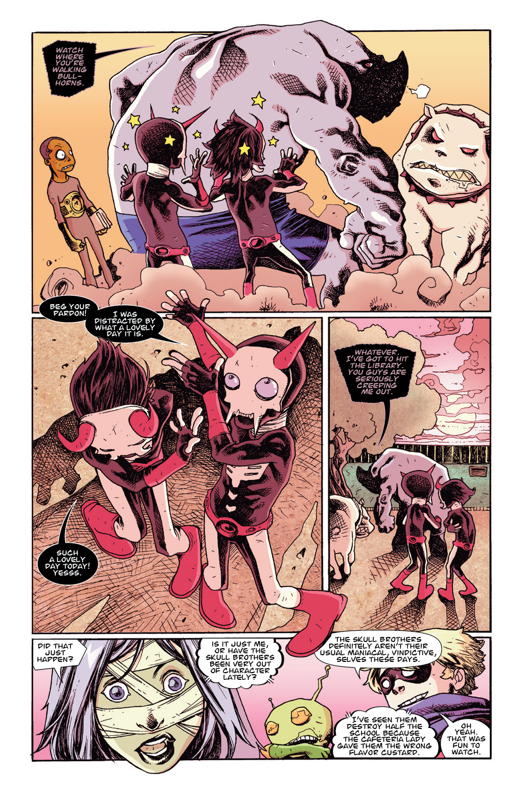 Read online Gladstone's School for World Conquerors (2013) comic -  Issue #2 - 10