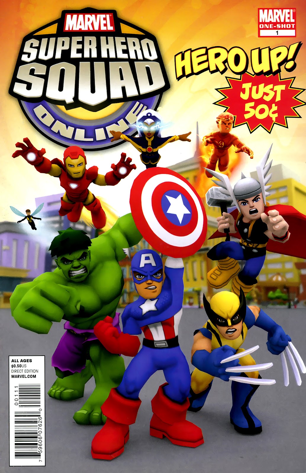 Marvel Super Hero Squad Online Game: Hero Up! issue Full - Page 1