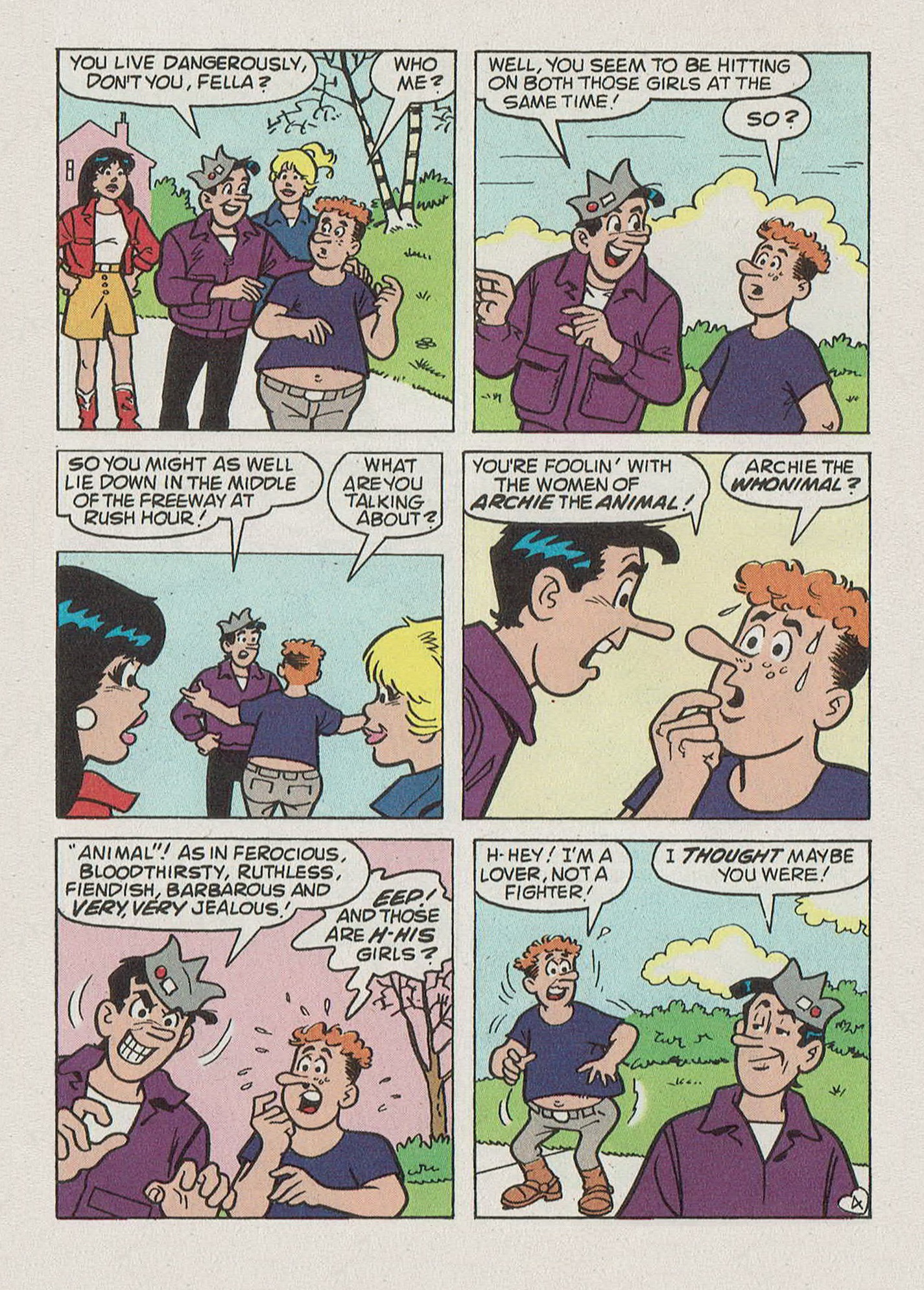 Read online Archie's Pals 'n' Gals Double Digest Magazine comic -  Issue #91 - 127