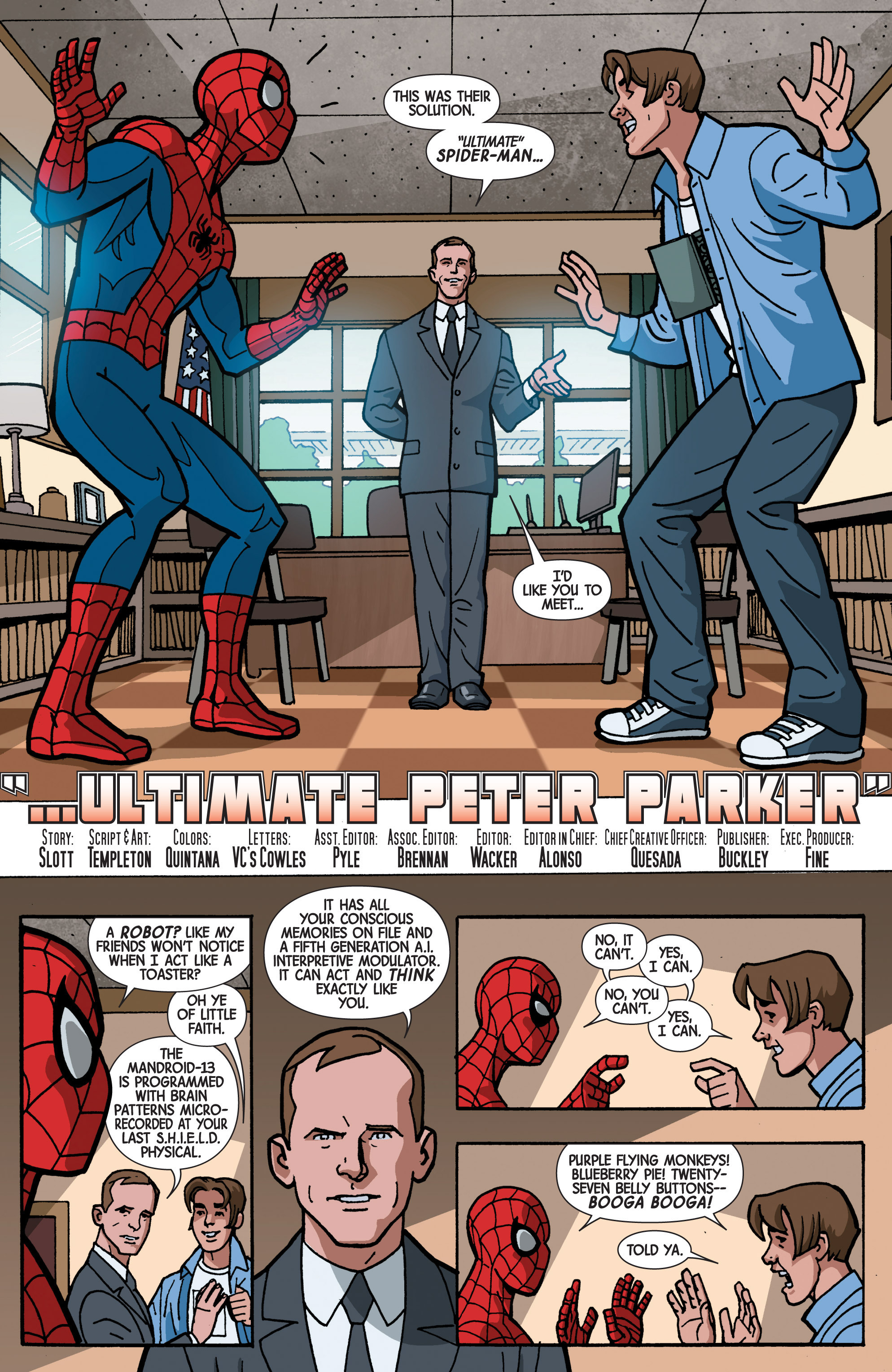 Read online Ultimate Spider-Man (2012) comic -  Issue #1 - 14