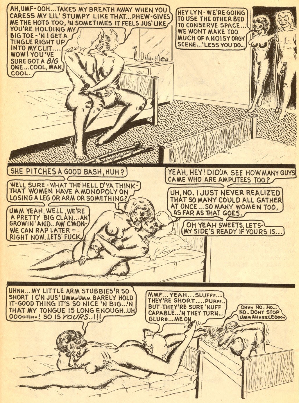 Read online Amputee Love comic -  Issue # Full - 31