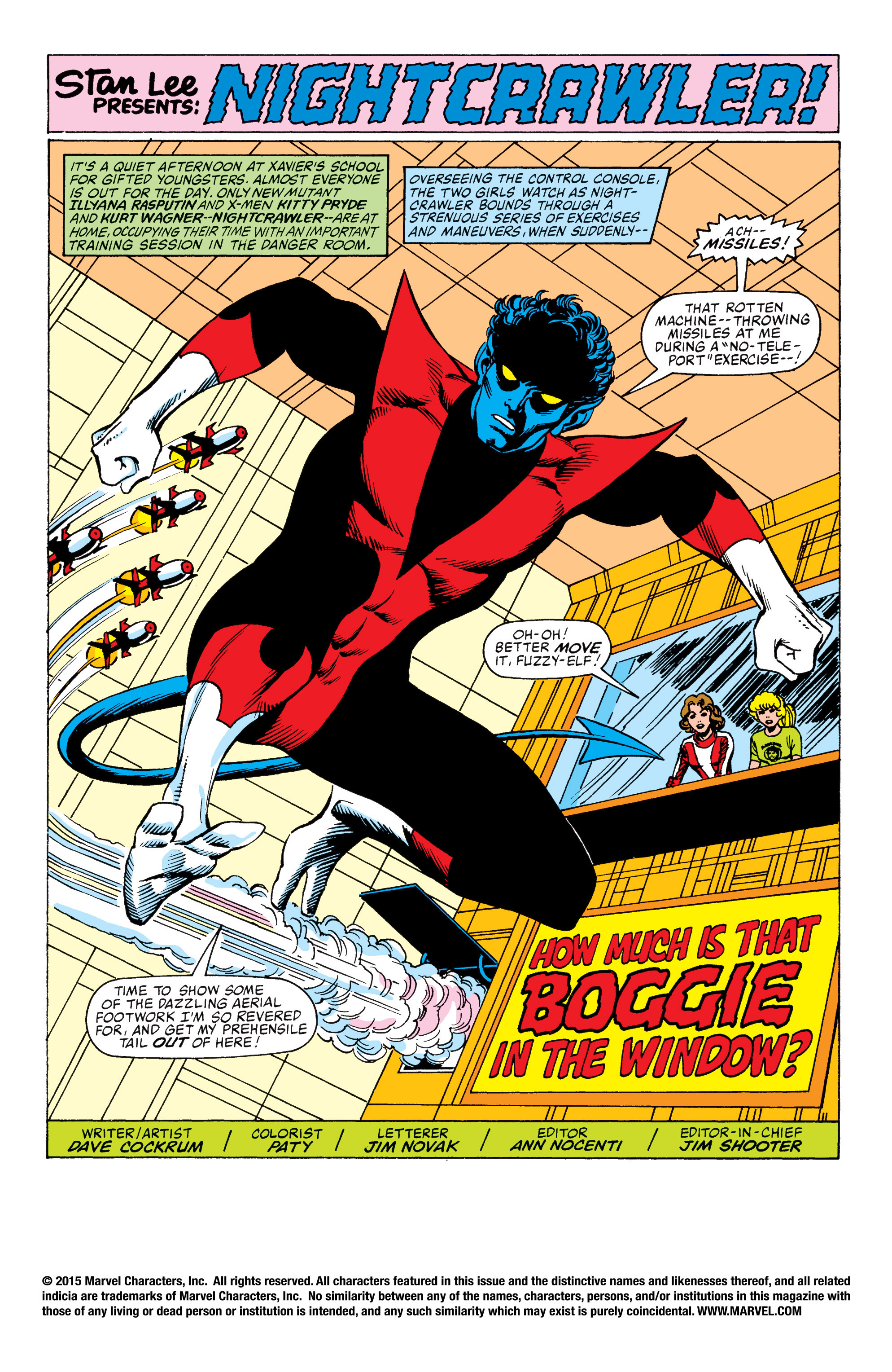 Read online Nightcrawler (1985) comic -  Issue #1 - 2