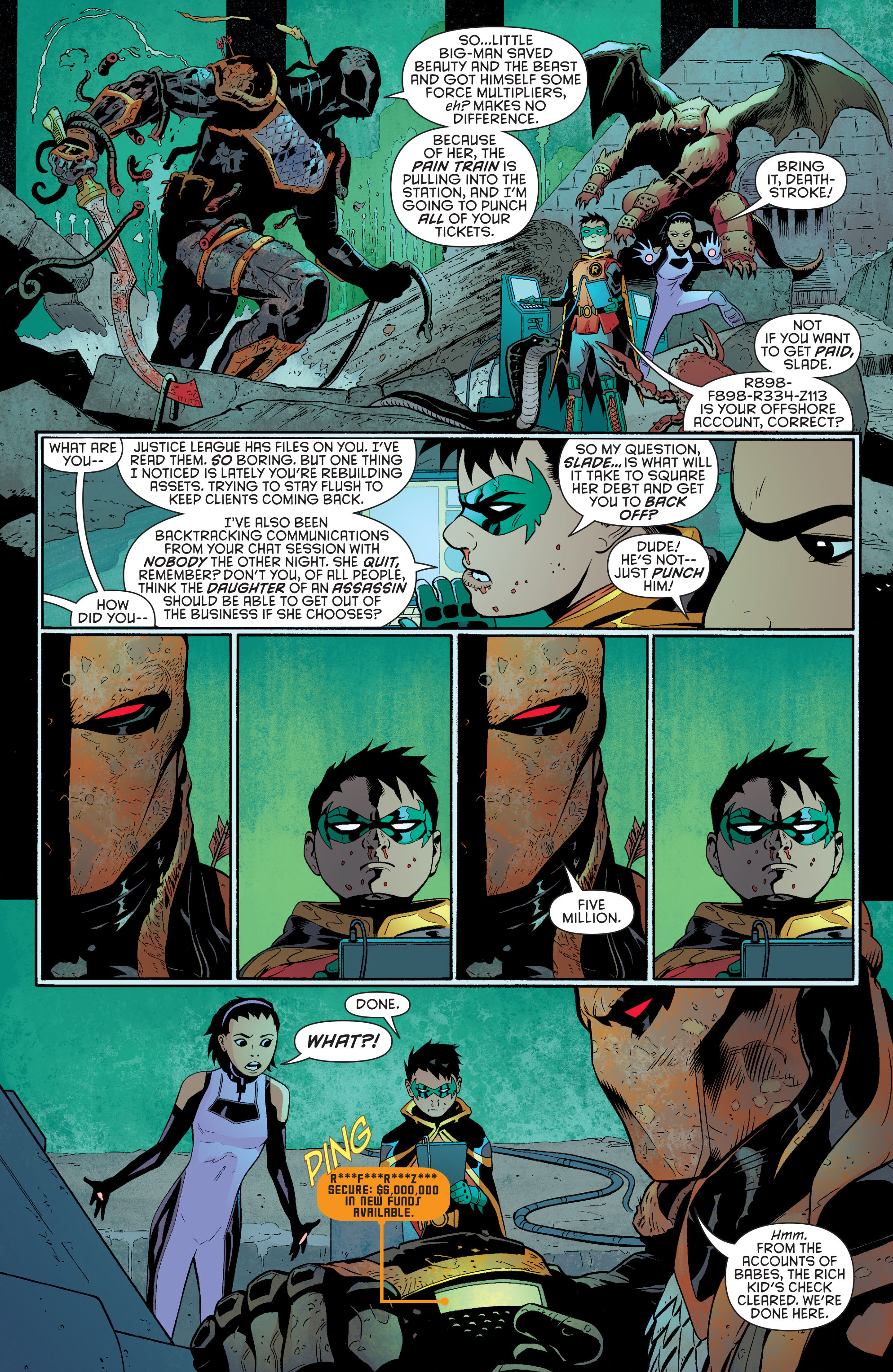 Read online Robin: Son of Batman comic -  Issue #4 - 21