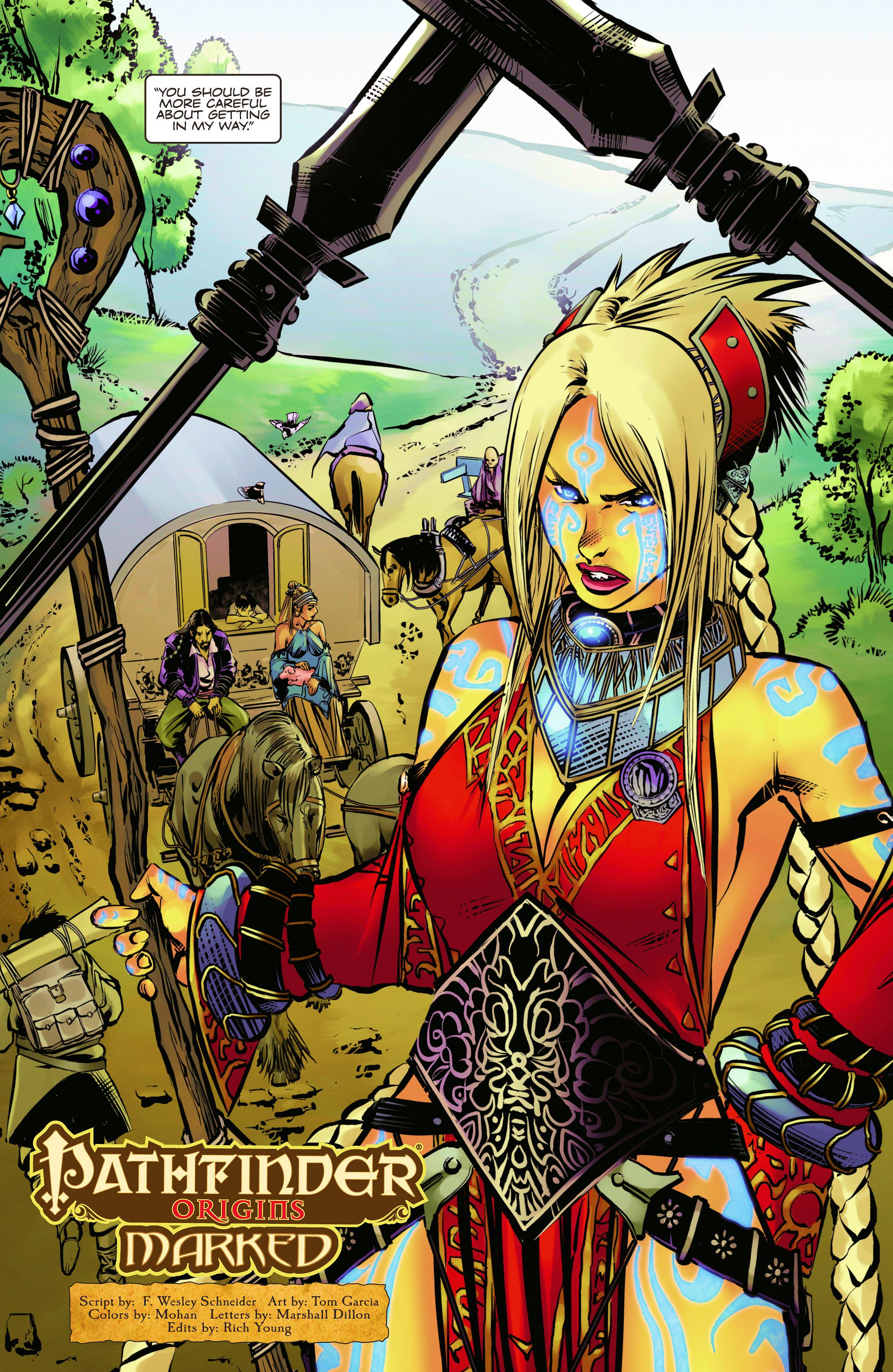 Read online Pathfinder: Origins comic -  Issue #3 - 4
