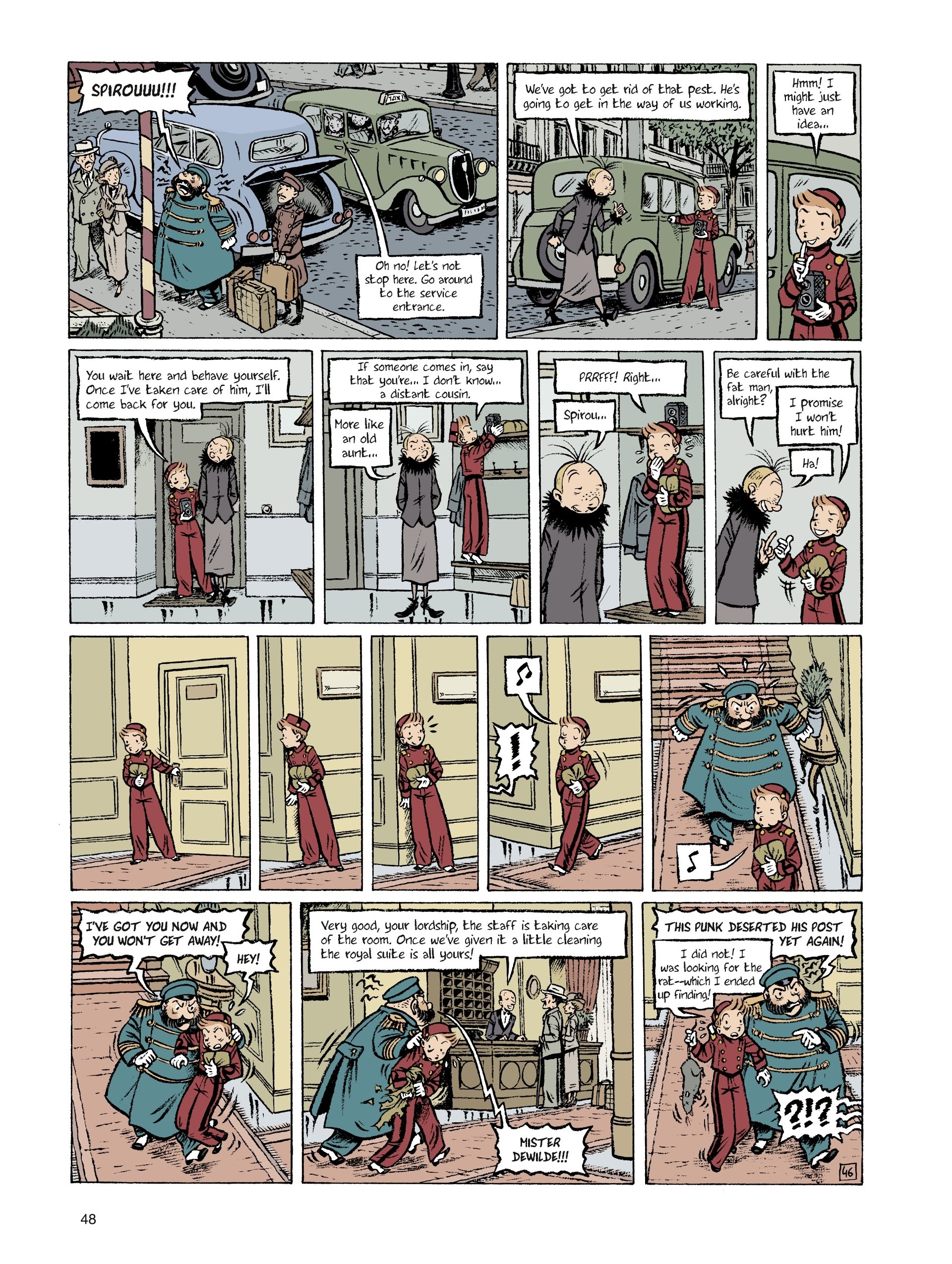 Read online Spirou: The Diary of a Naive Young Man comic -  Issue # TPB - 48