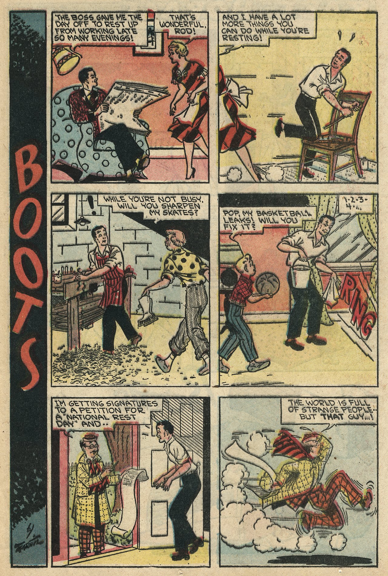 Read online Boots and Her Buddies (1955) comic -  Issue #3 - 25