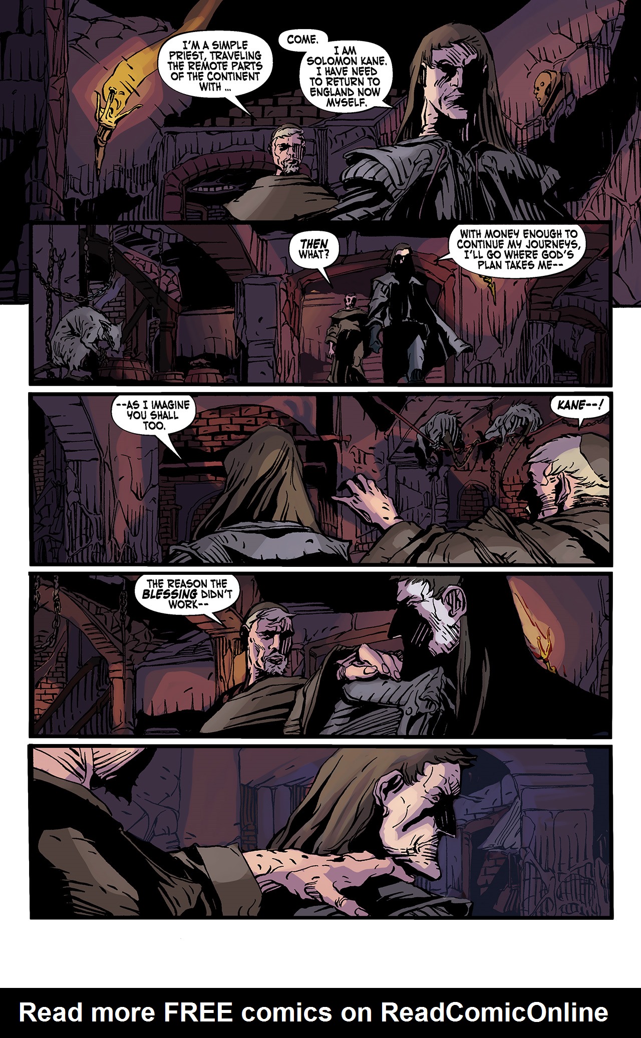 Read online Solomon Kane: Death's Black Riders comic -  Issue #3 - 17
