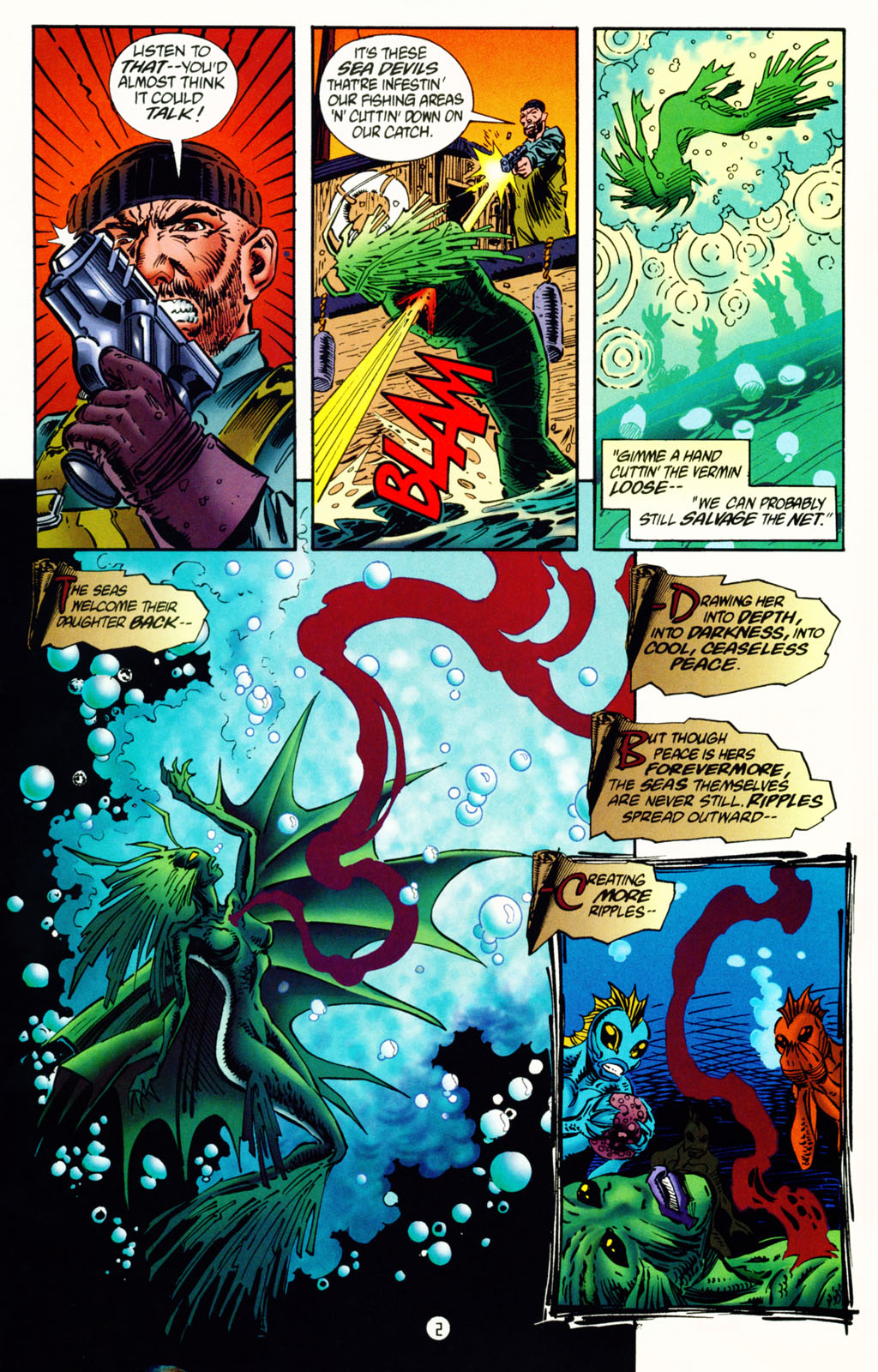 Read online Tangent Comics/ Sea Devils comic -  Issue # Full - 4