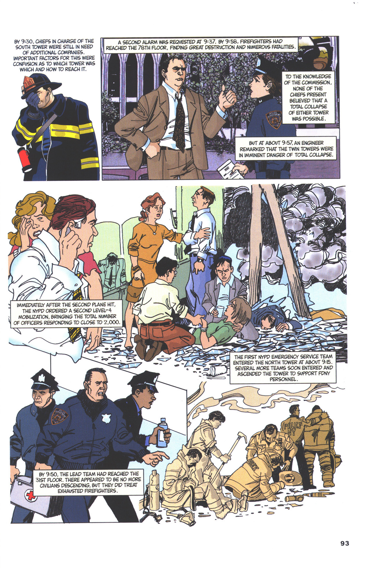Read online The 9/11 Report comic -  Issue # TPB - 97