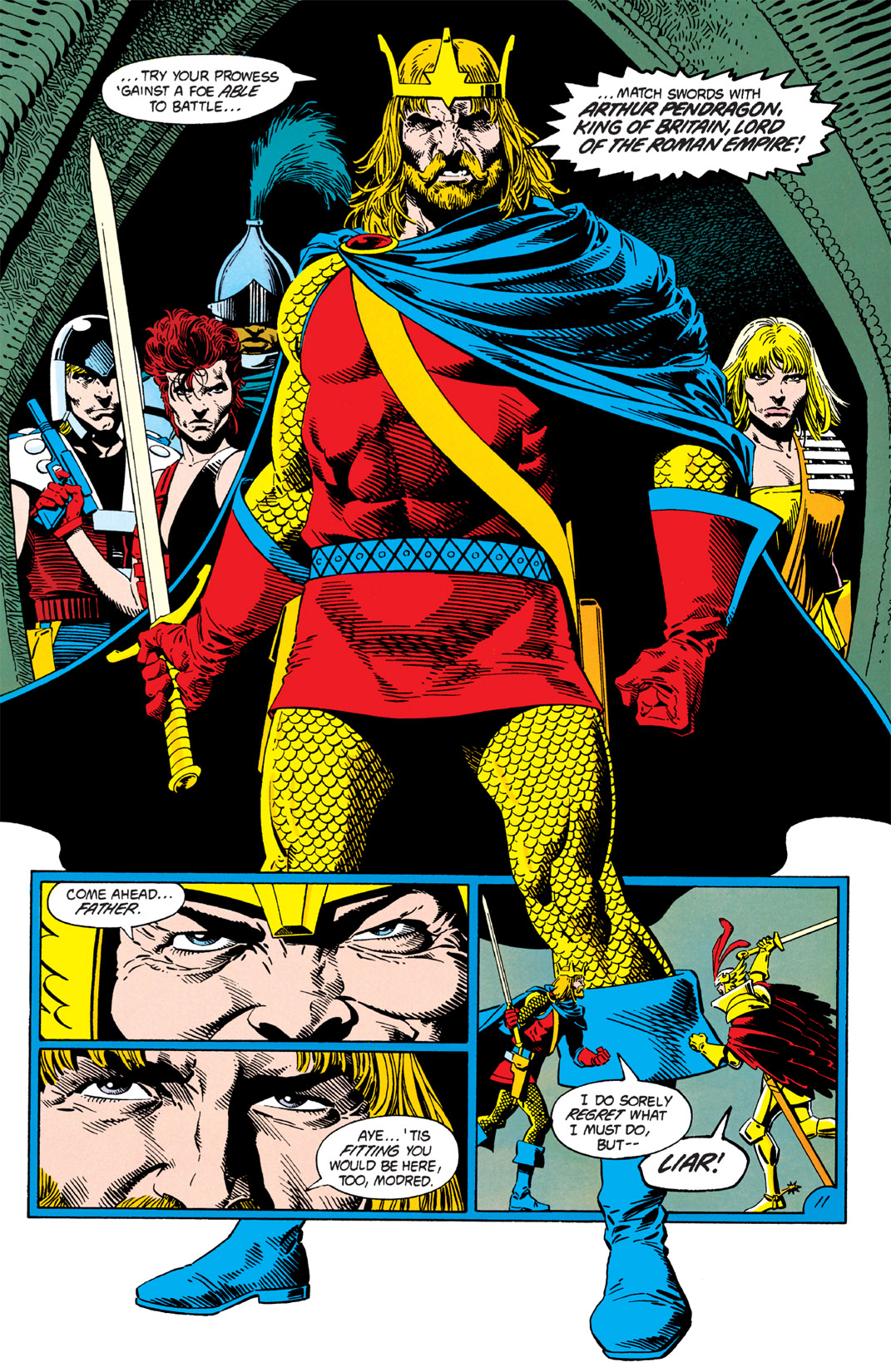 Read online Camelot 3000 comic -  Issue #12 - 13