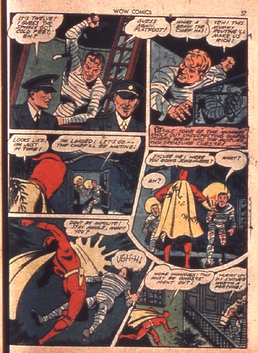 Read online Wow Comics comic -  Issue #7 - 57