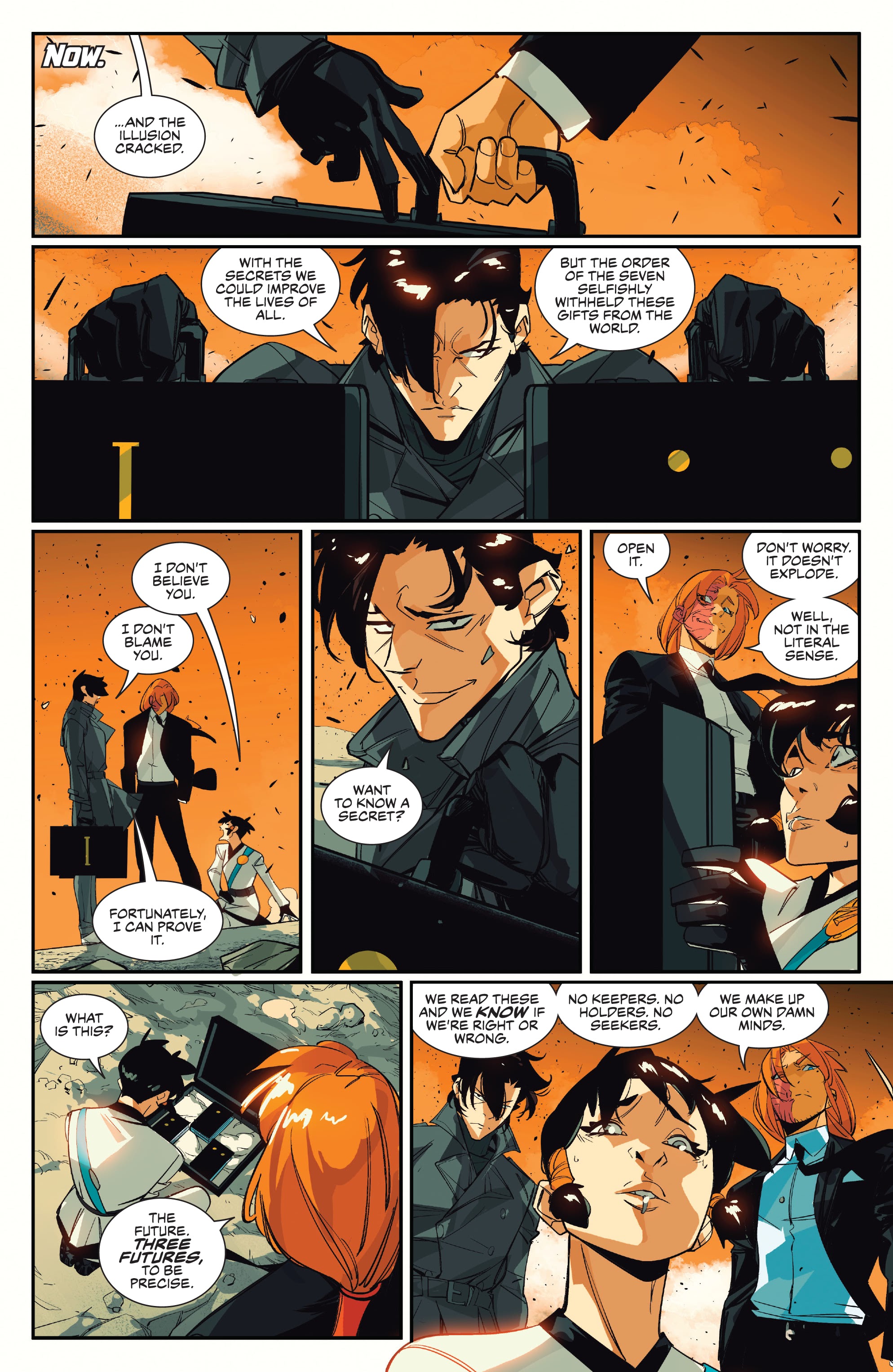 Read online Seven Secrets comic -  Issue #12 - 14