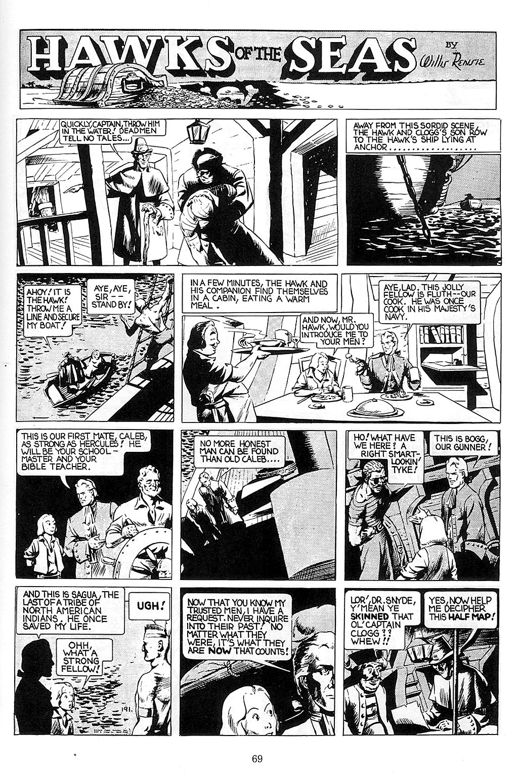 Read online Will Eisner's Hawks of the Seas comic -  Issue # TPB - 70