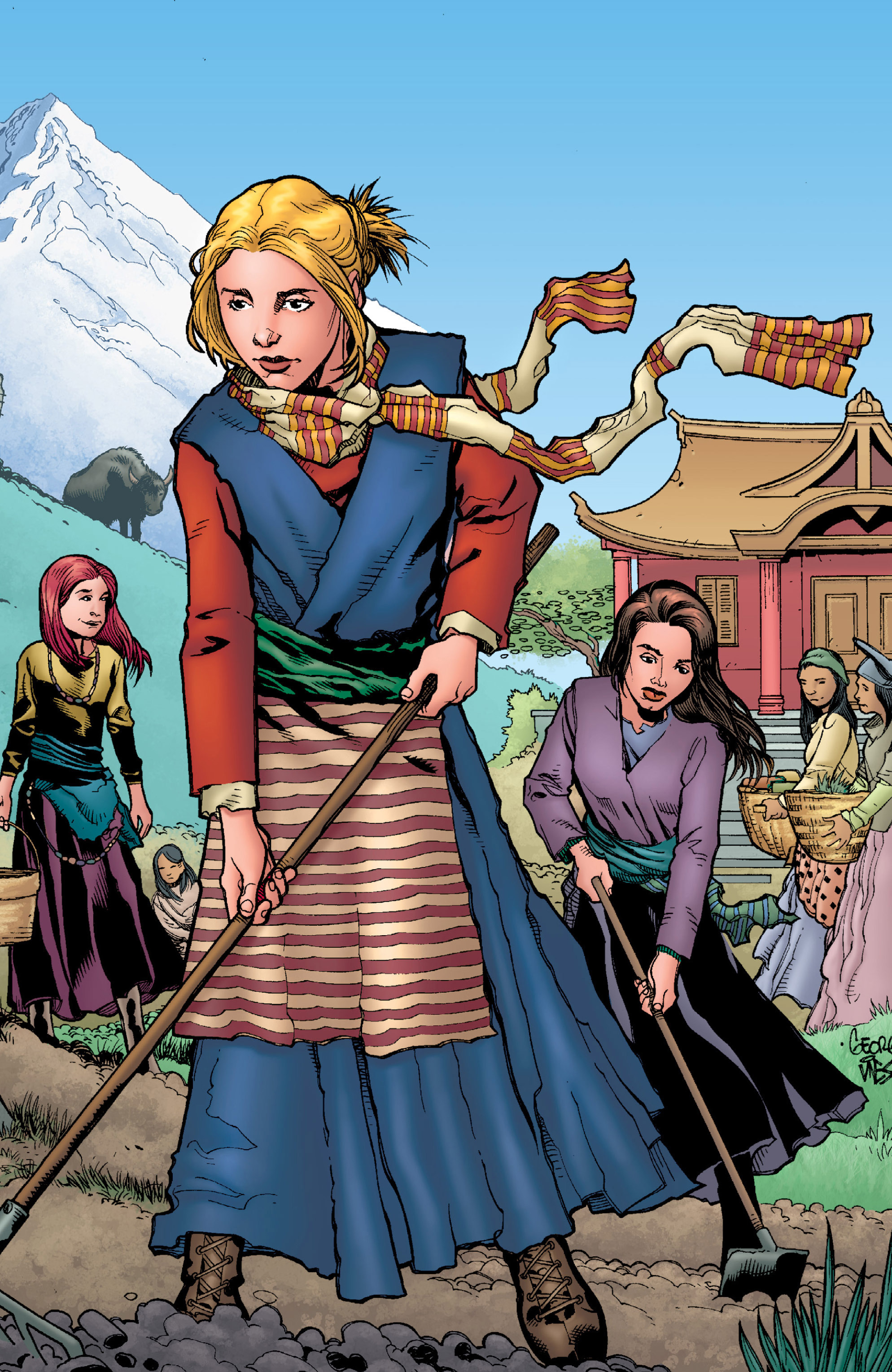 Read online Buffy the Vampire Slayer Season Eight comic -  Issue # _TPB 6 - Retreat - 129