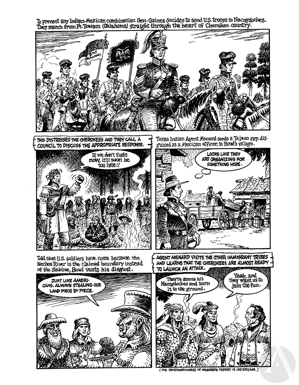 Indian Lover: Sam Houston & the Cherokees issue TPB - Page 71