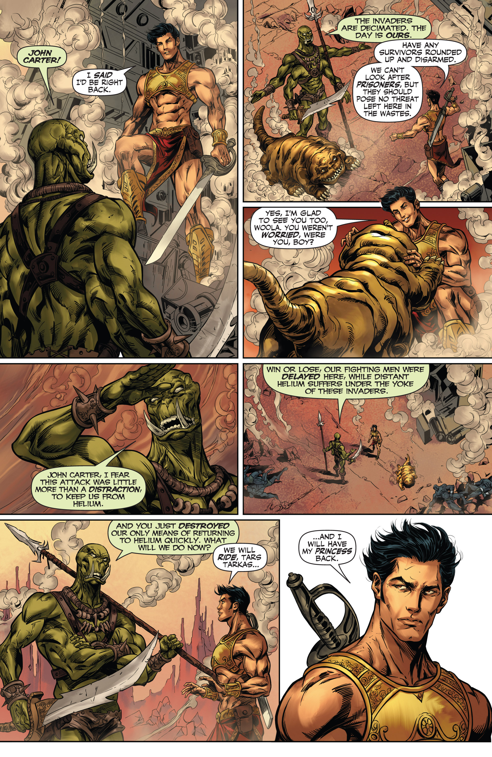 Read online John Carter, Warlord of Mars (2014) comic -  Issue #1 - 24