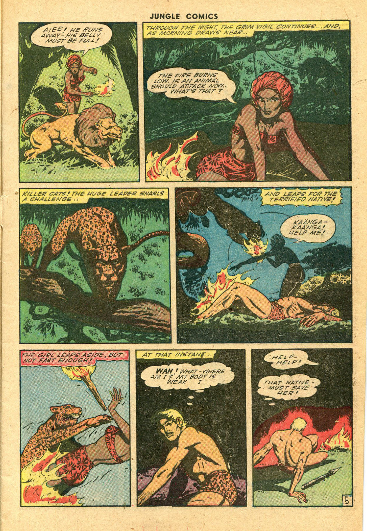 Read online Jungle Comics comic -  Issue #63 - 8