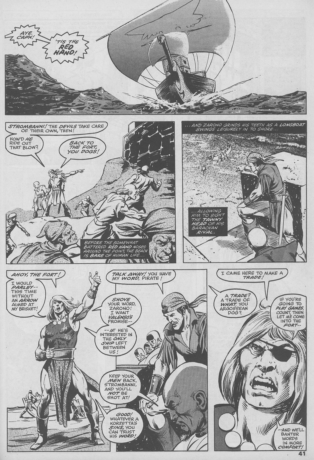 Read online The Savage Sword Of Conan comic -  Issue #47 - 41