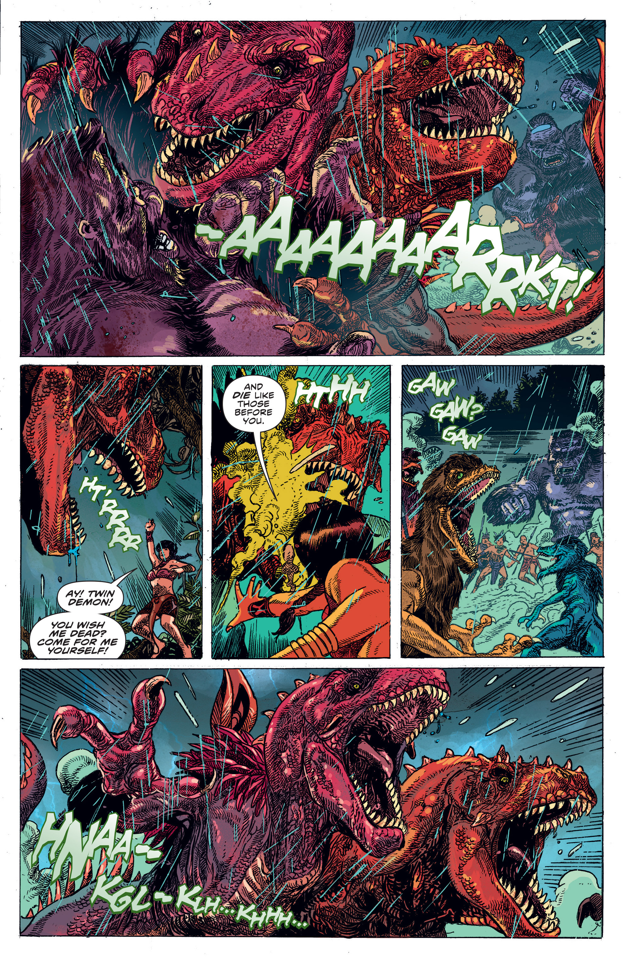 Read online Kong Of Skull Island comic -  Issue #6 - 16
