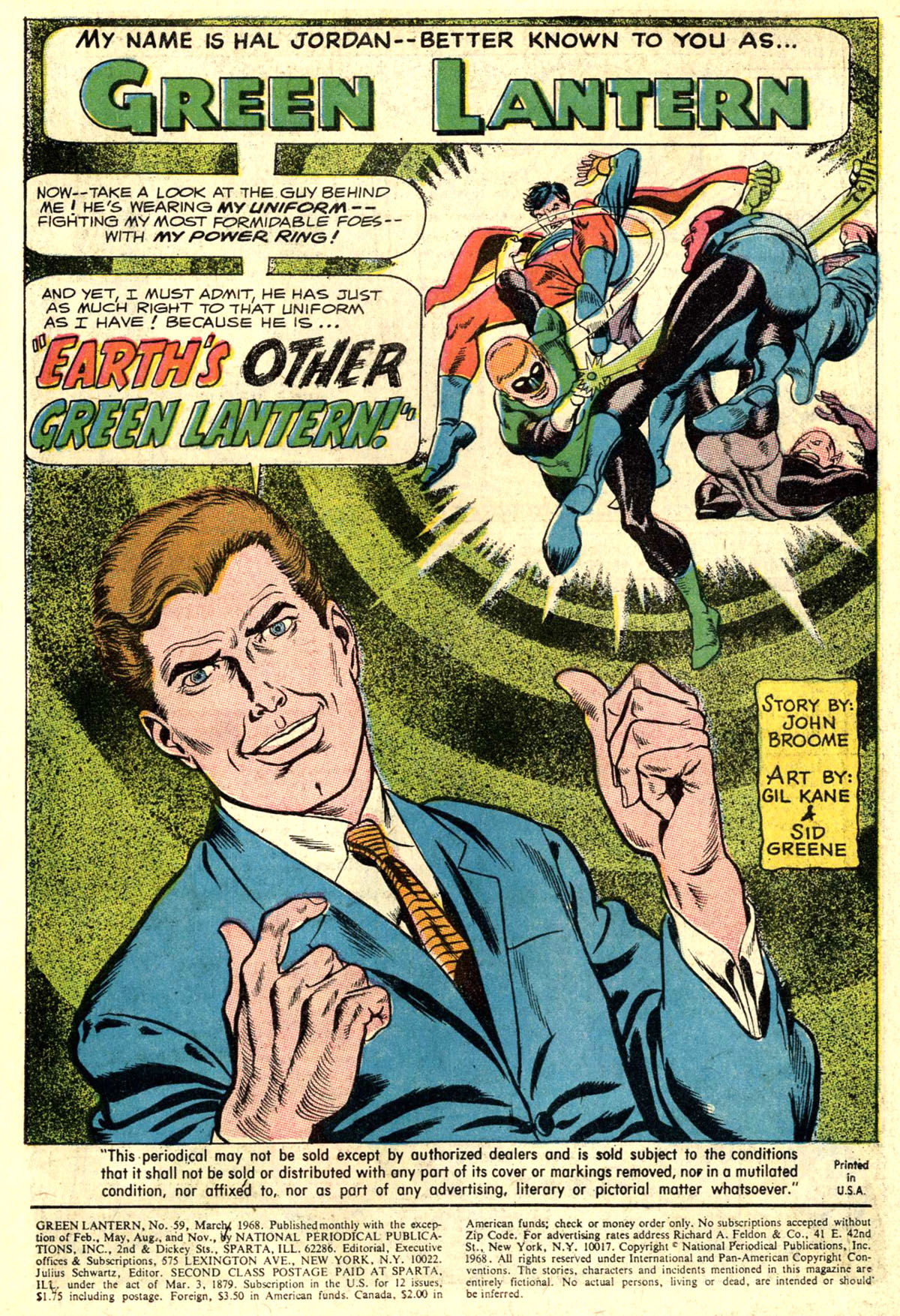 Green Lantern (1960) Issue #59 #62 - English 3