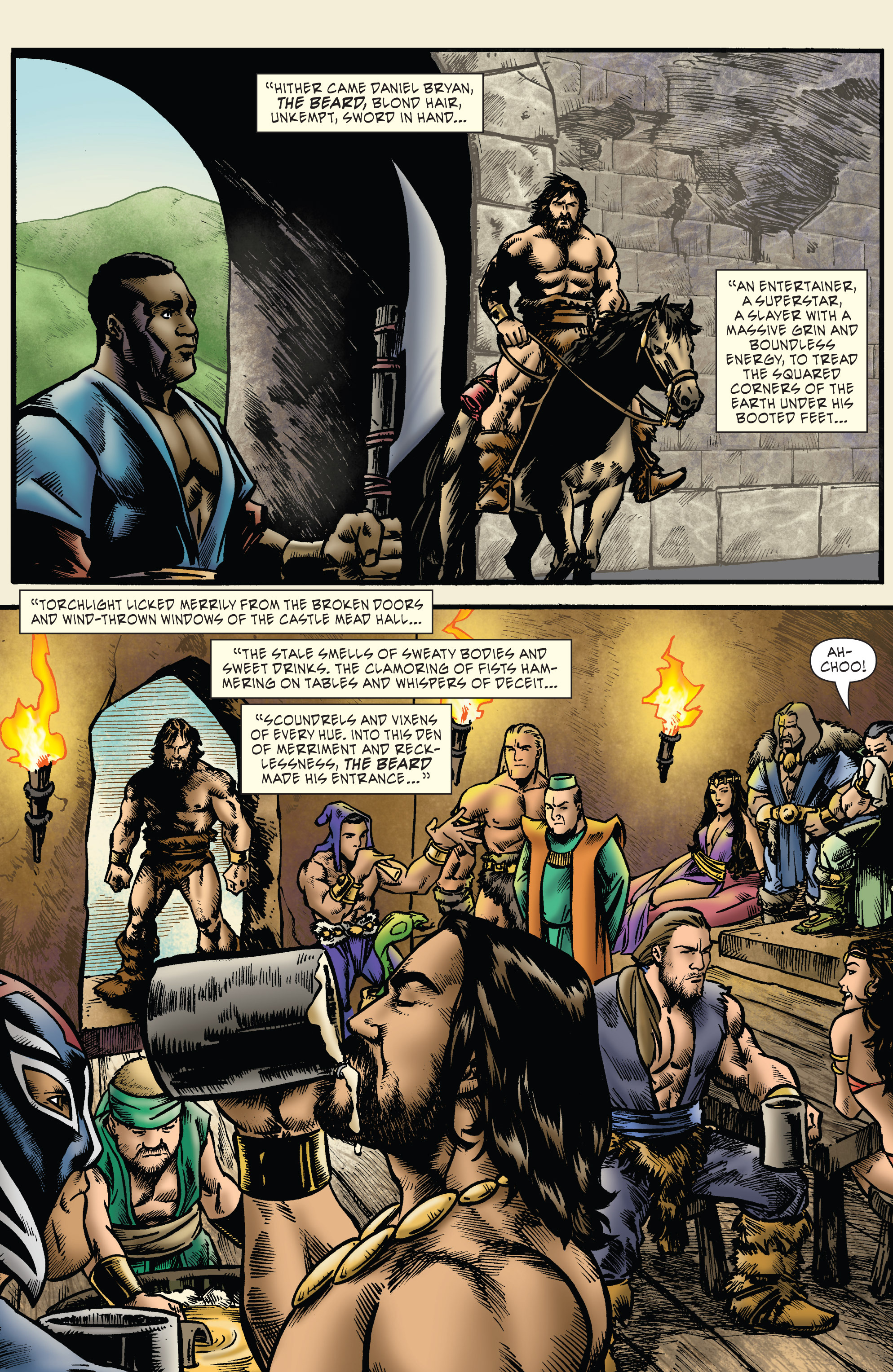 Read online WWE Superstars comic -  Issue #7 - 10