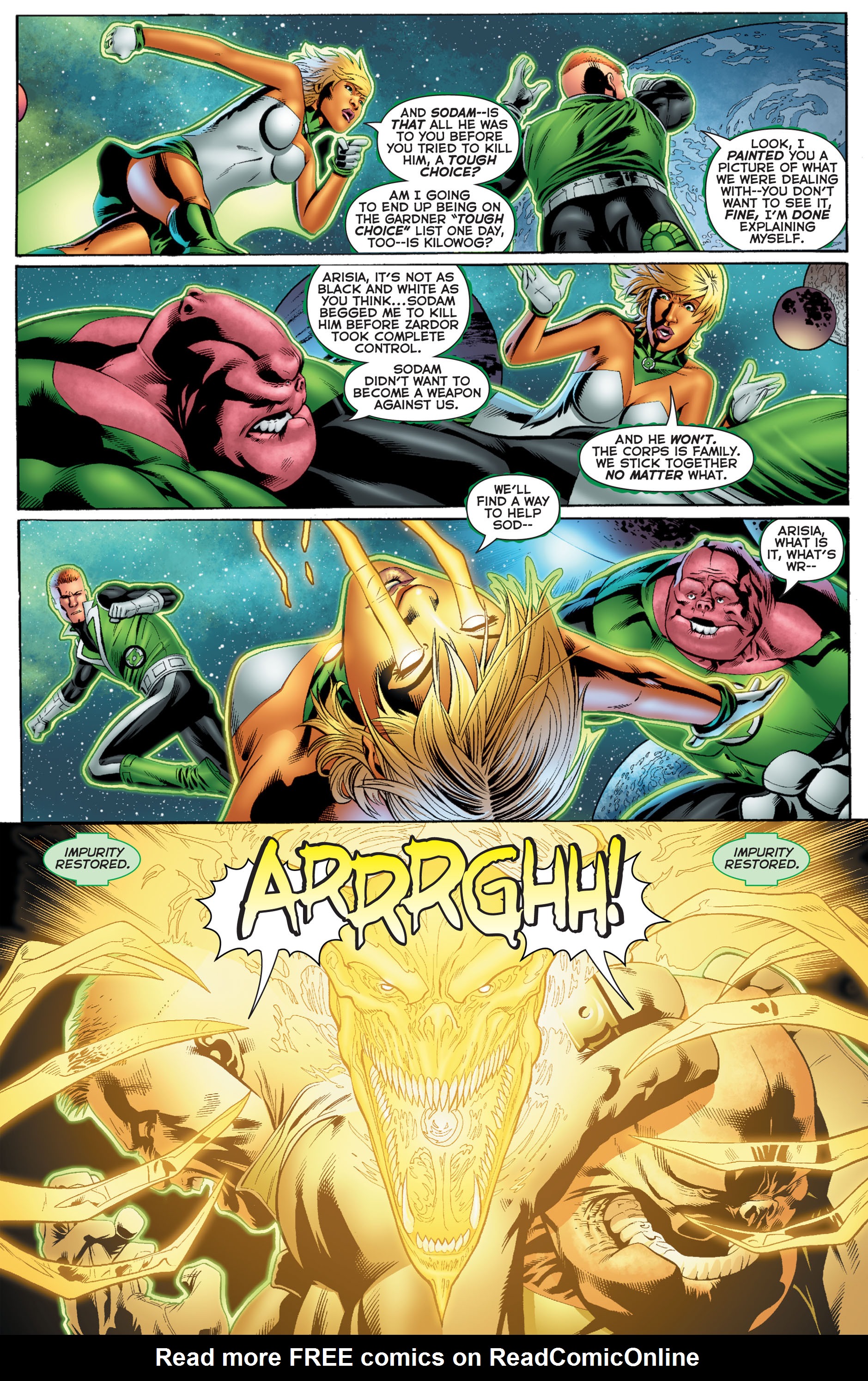 Read online Green Lantern: War of the Green Lanterns (2011) comic -  Issue # TPB - 72