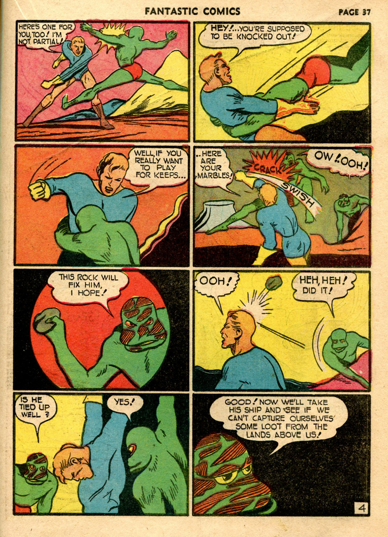 Read online Fantastic Comics comic -  Issue #21 - 35